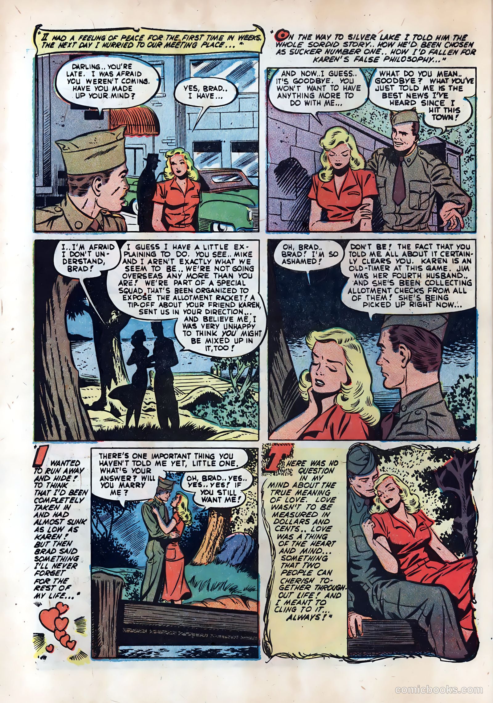 Wartime Romances #5 — page 10 of 36