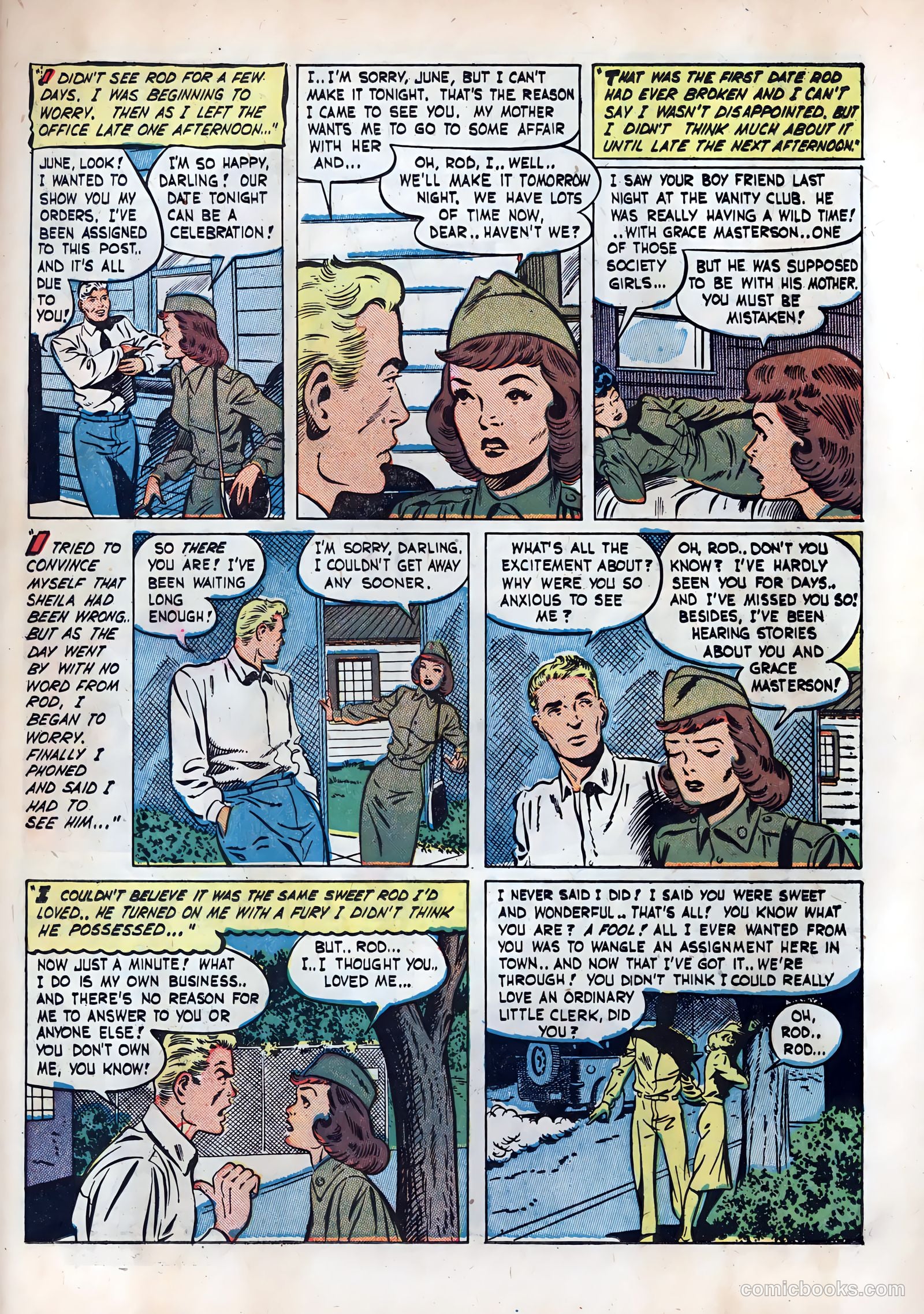 Wartime Romances #5 — page 15 of 36
