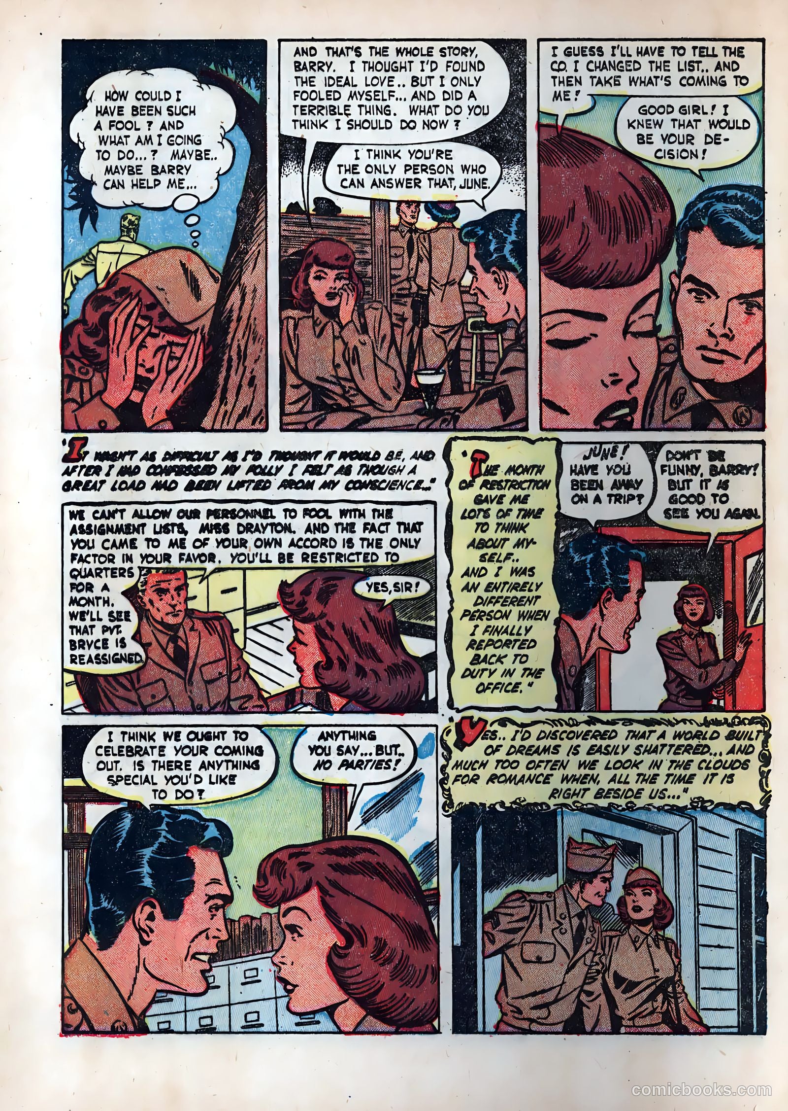 Wartime Romances #5 — page 16 of 36