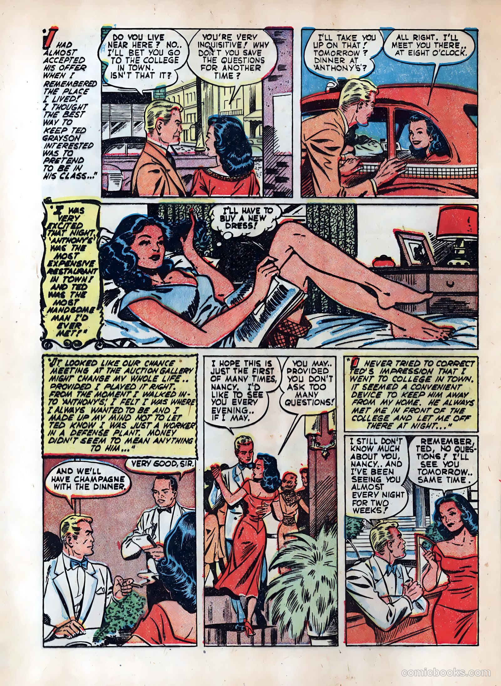 Wartime Romances #5 — page 20 of 36