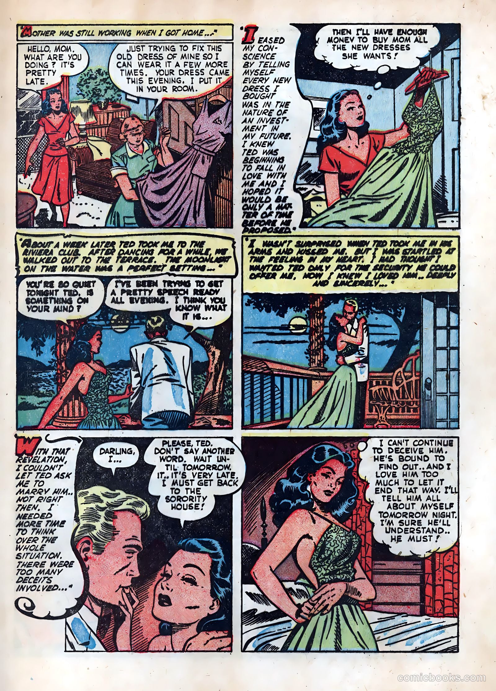 Wartime Romances #5 — page 21 of 36
