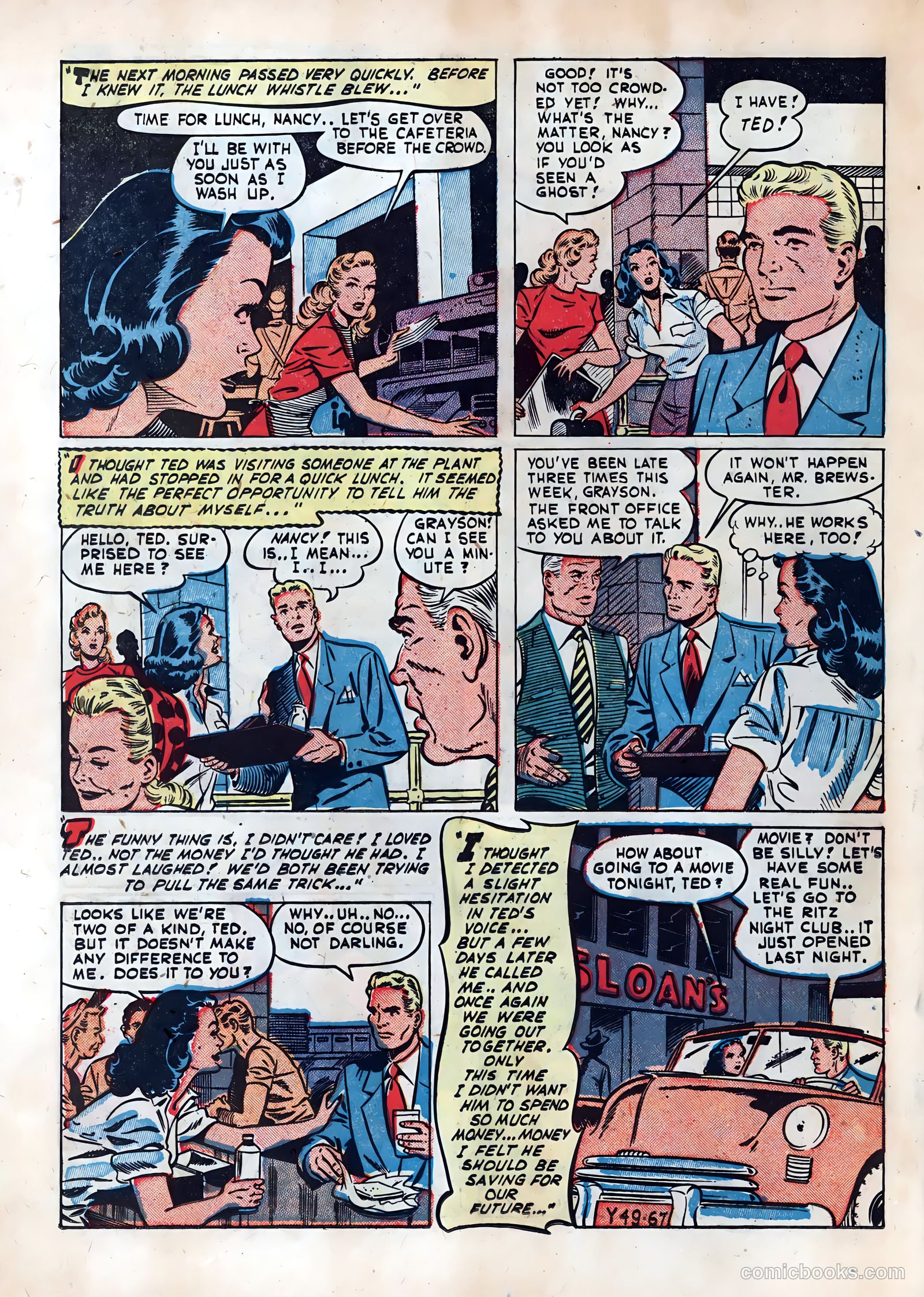 Wartime Romances #5 — page 22 of 36