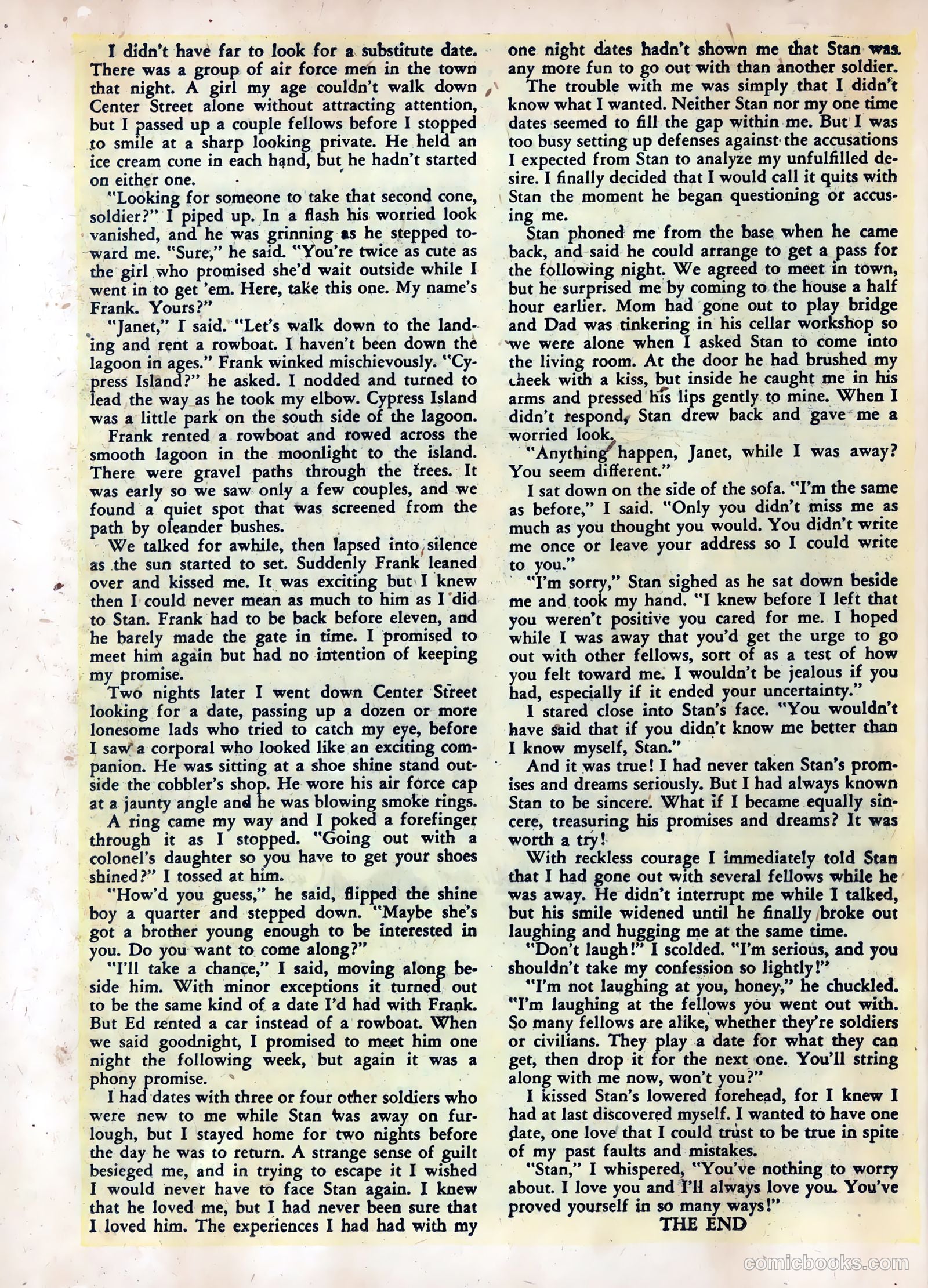 Wartime Romances #5 — page 26 of 36