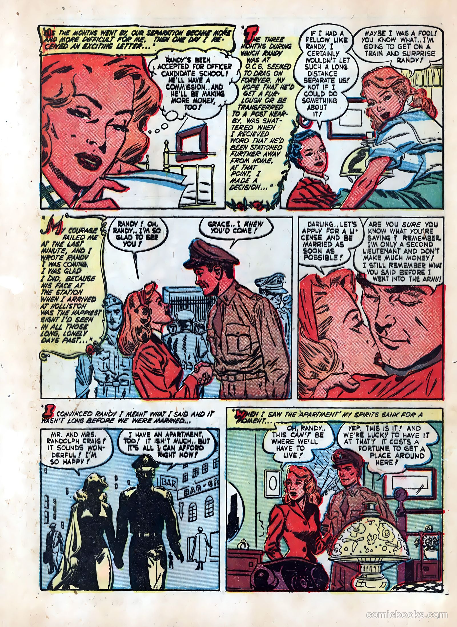 Wartime Romances #5 — page 28 of 36