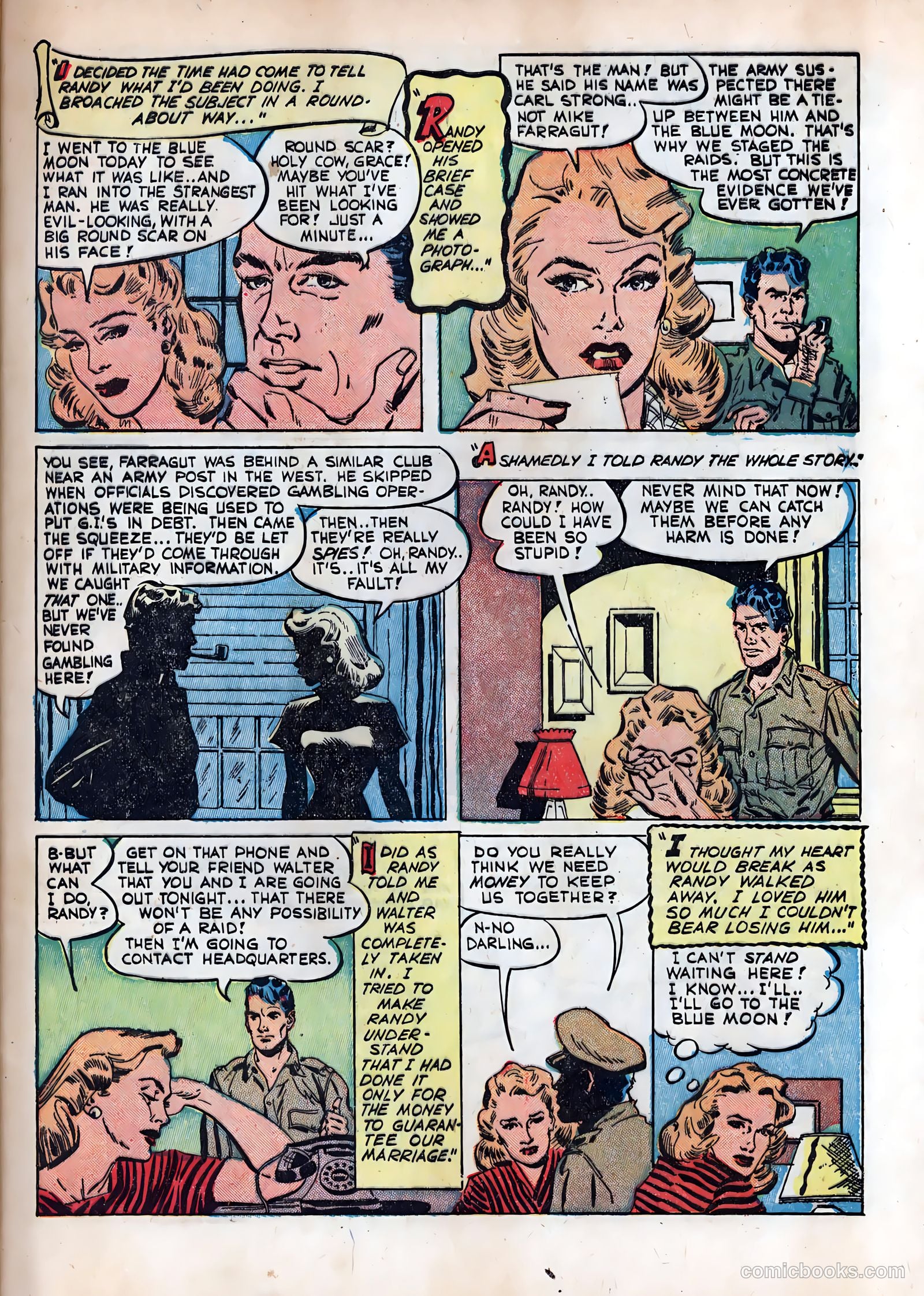 Wartime Romances #5 — page 33 of 36