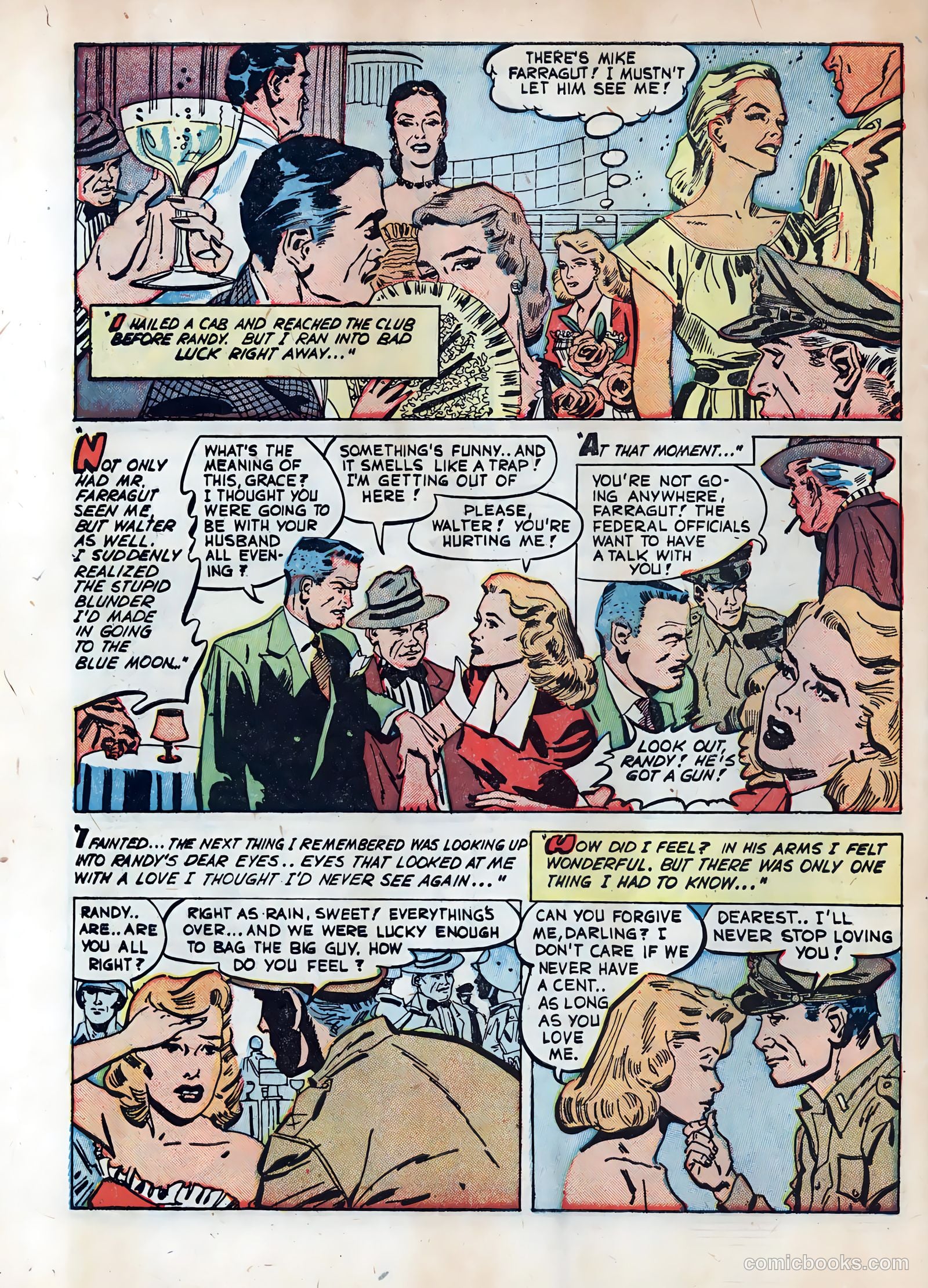 Wartime Romances #5 — page 34 of 36