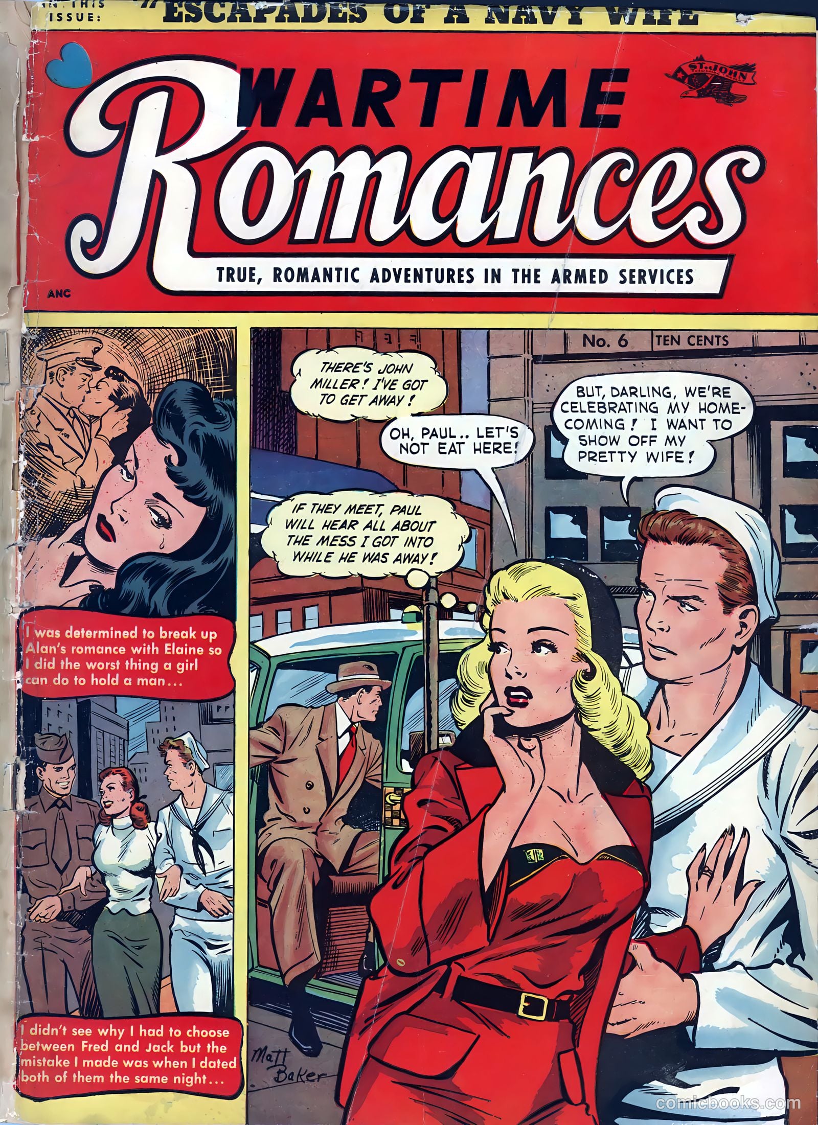 Wartime Romances #6 — page 1 of 36