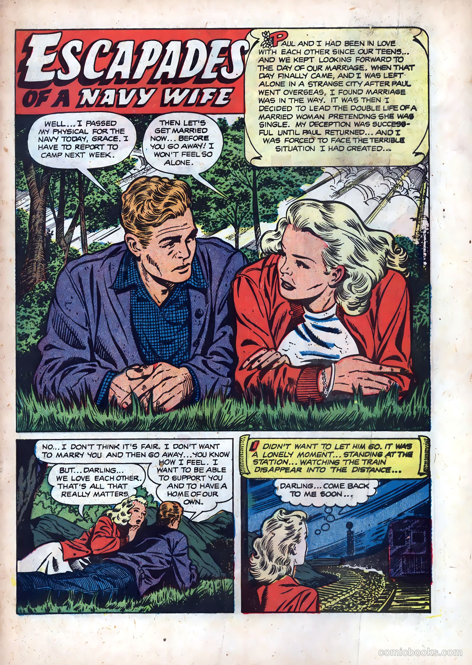 Wartime Romances #6 — page 3 of 36
