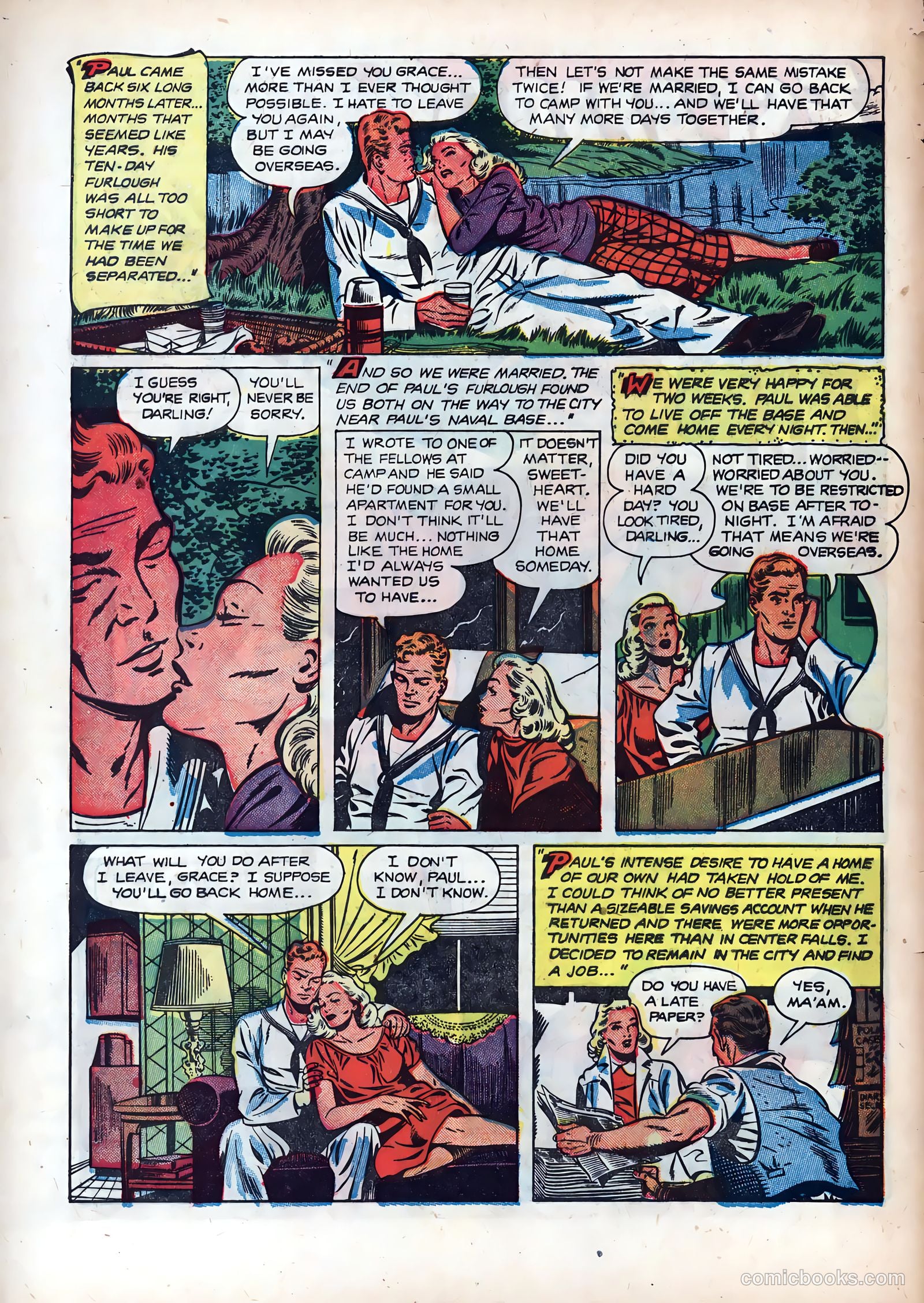 Wartime Romances #6 — page 4 of 36