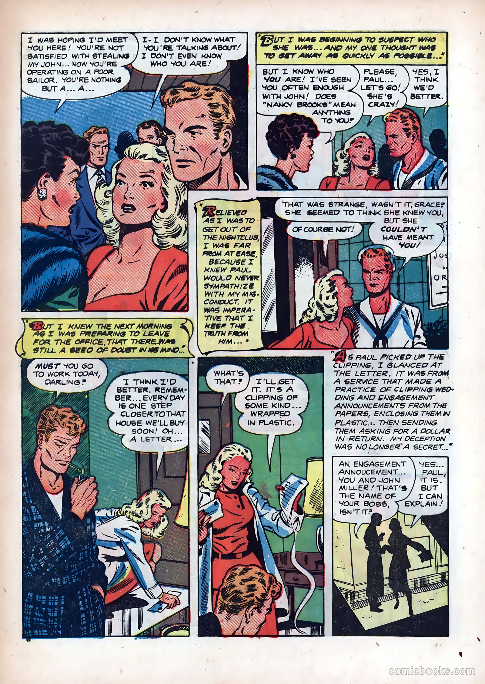 Wartime Romances #6 — page 9 of 36