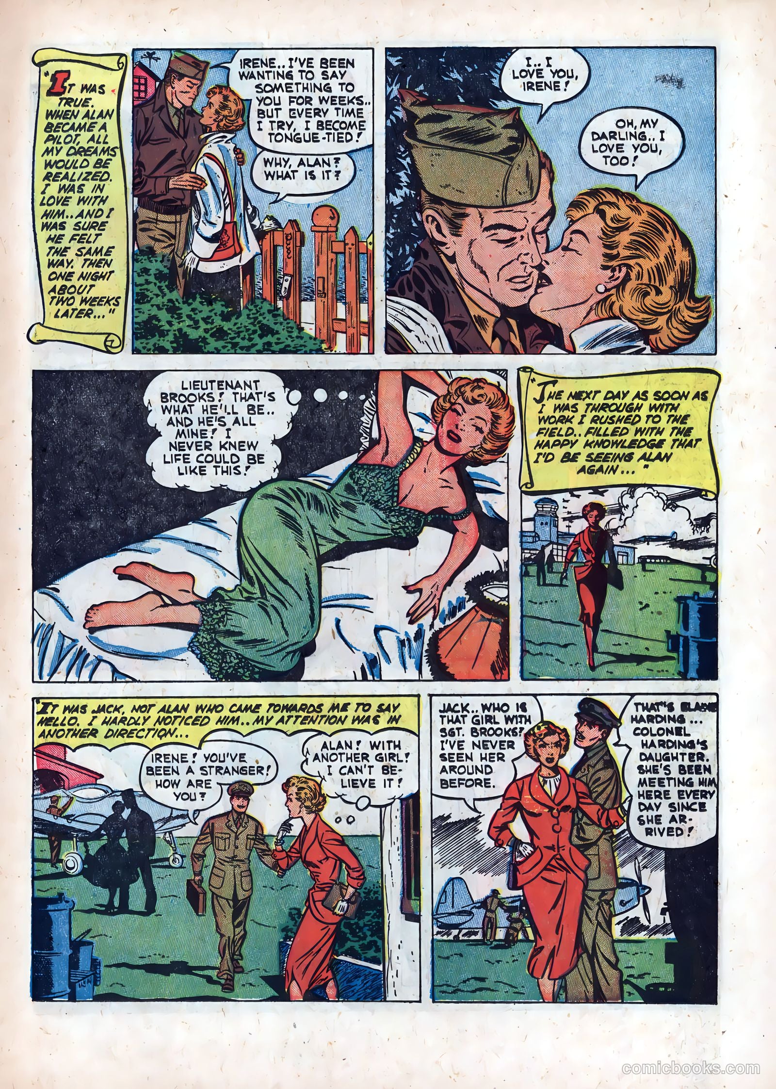 Wartime Romances #6 — page 15 of 36