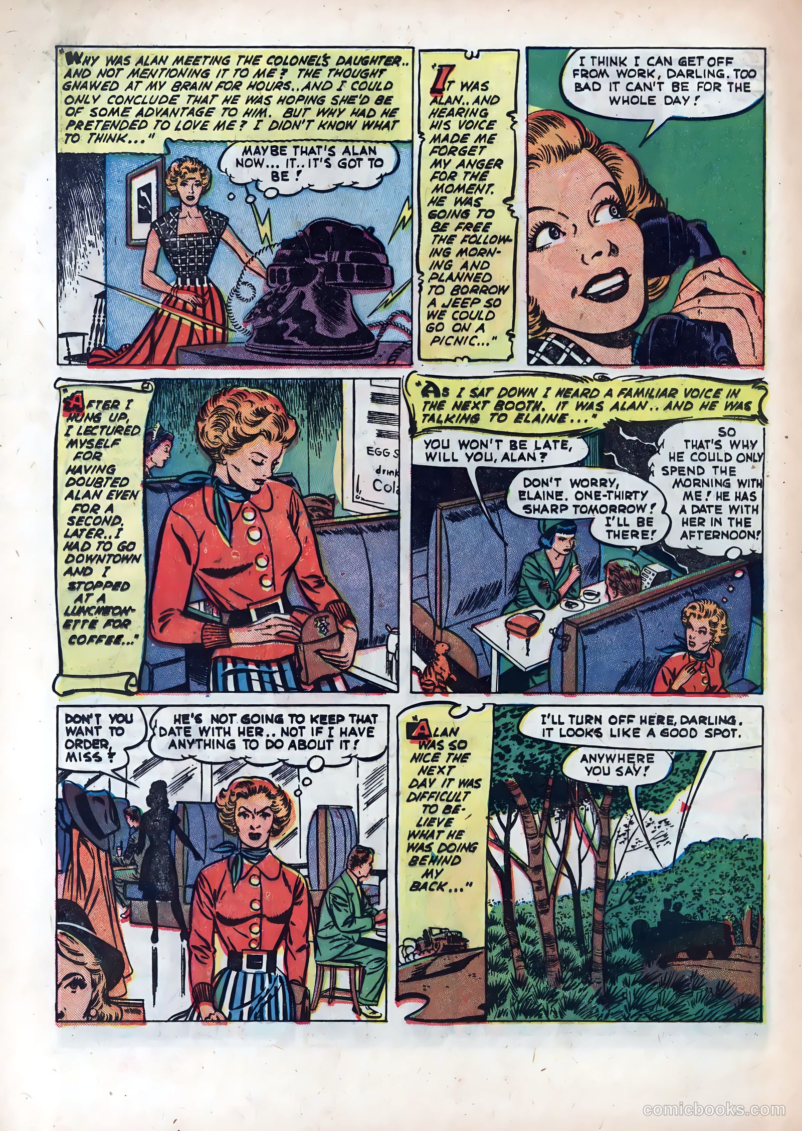 Wartime Romances #6 — page 16 of 36