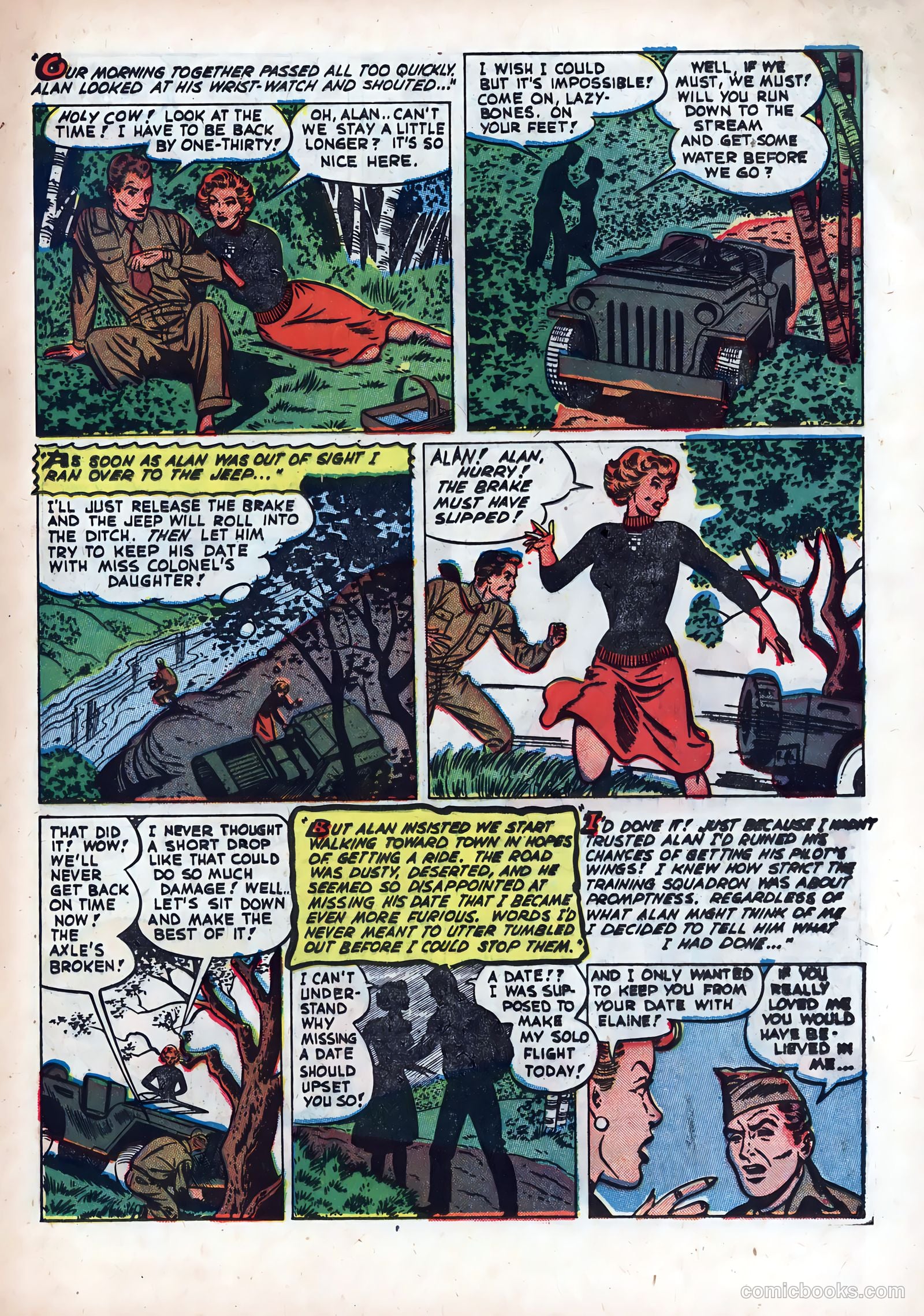 Wartime Romances #6 — page 17 of 36