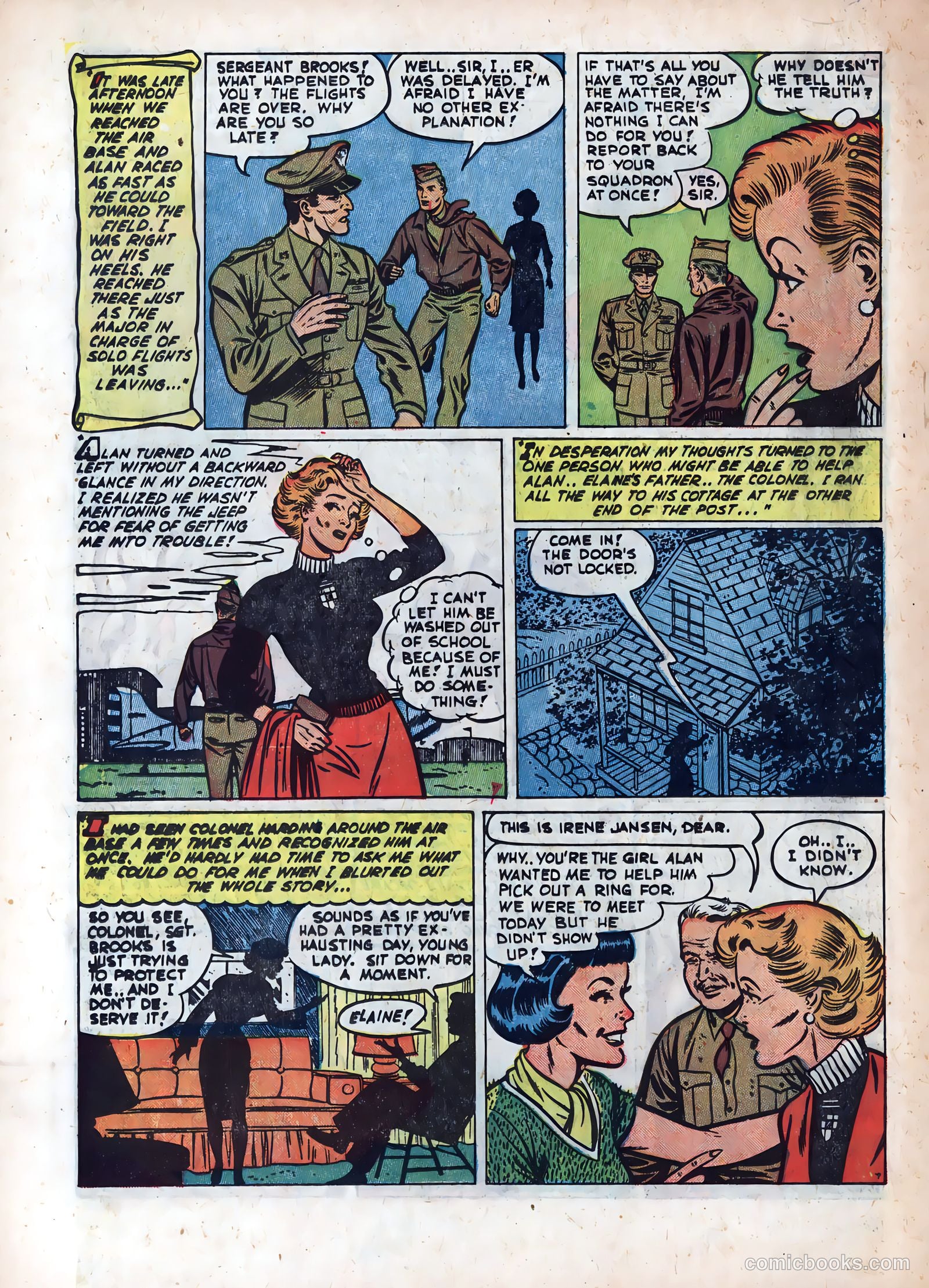 Wartime Romances #6 — page 18 of 36