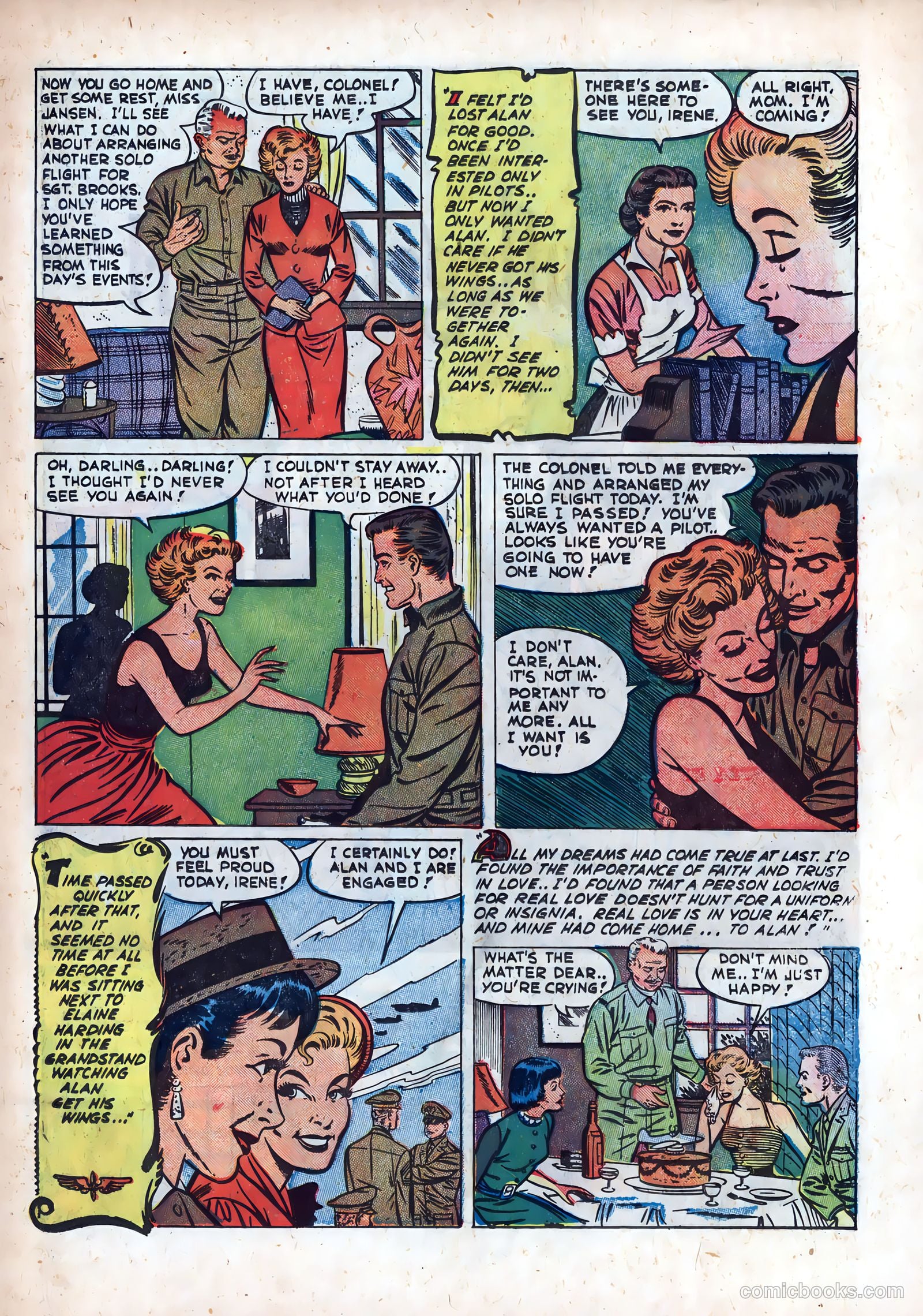 Wartime Romances #6 — page 19 of 36