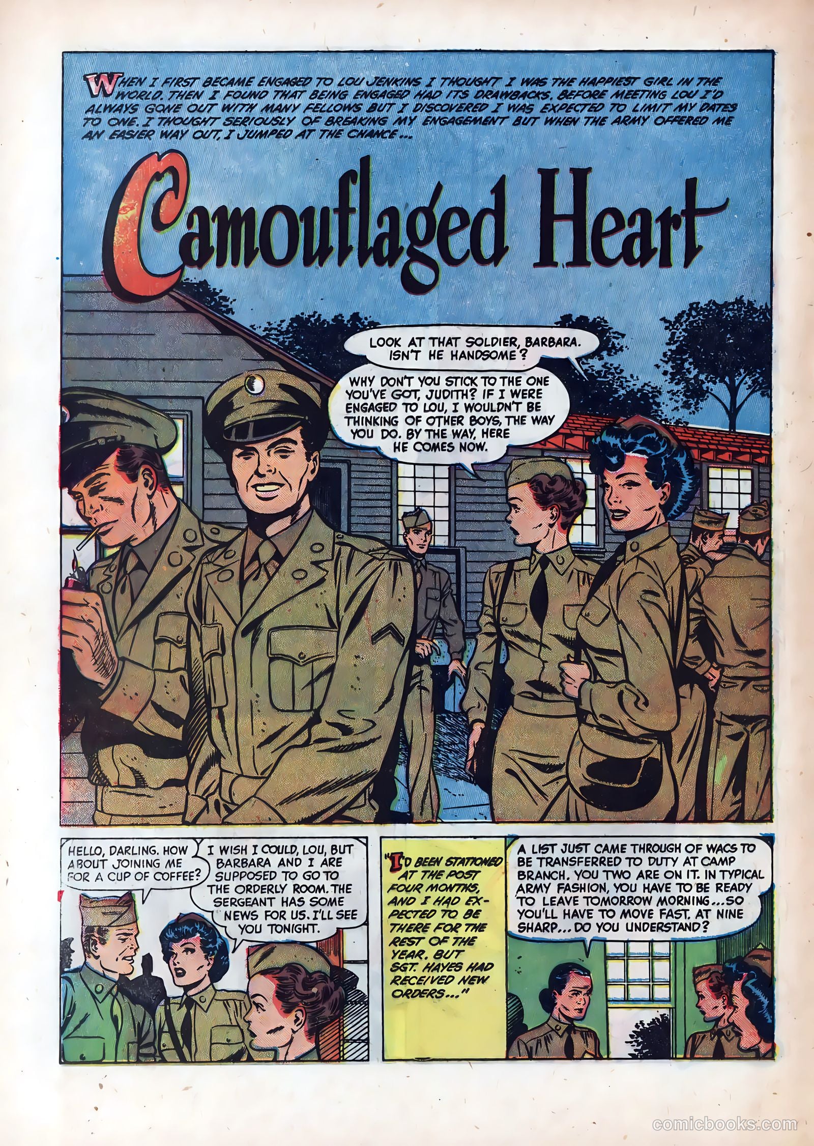 Wartime Romances #6 — page 20 of 36