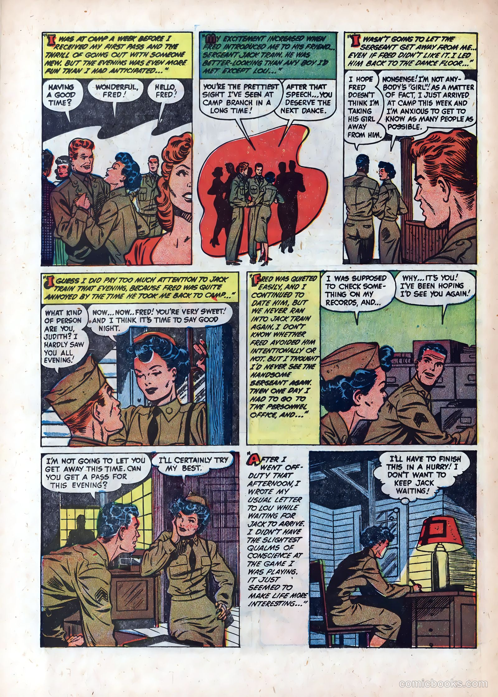 Wartime Romances #6 — page 22 of 36