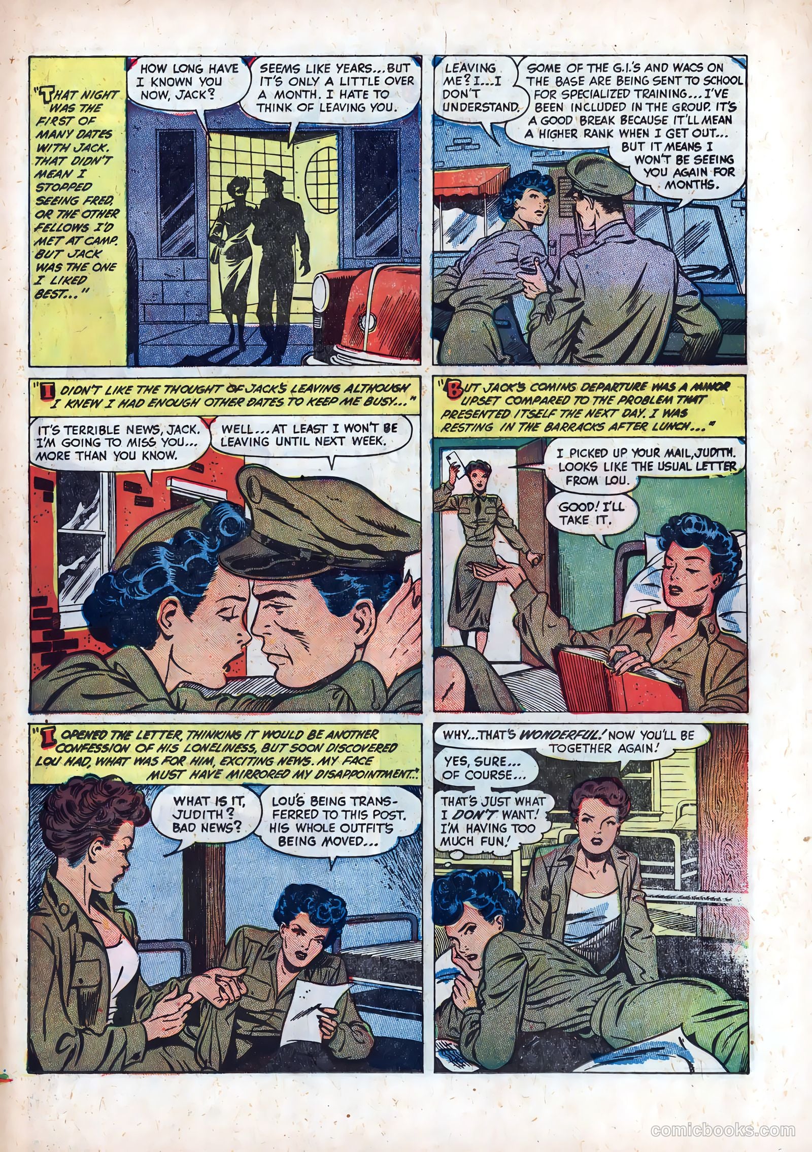 Wartime Romances #6 — page 23 of 36