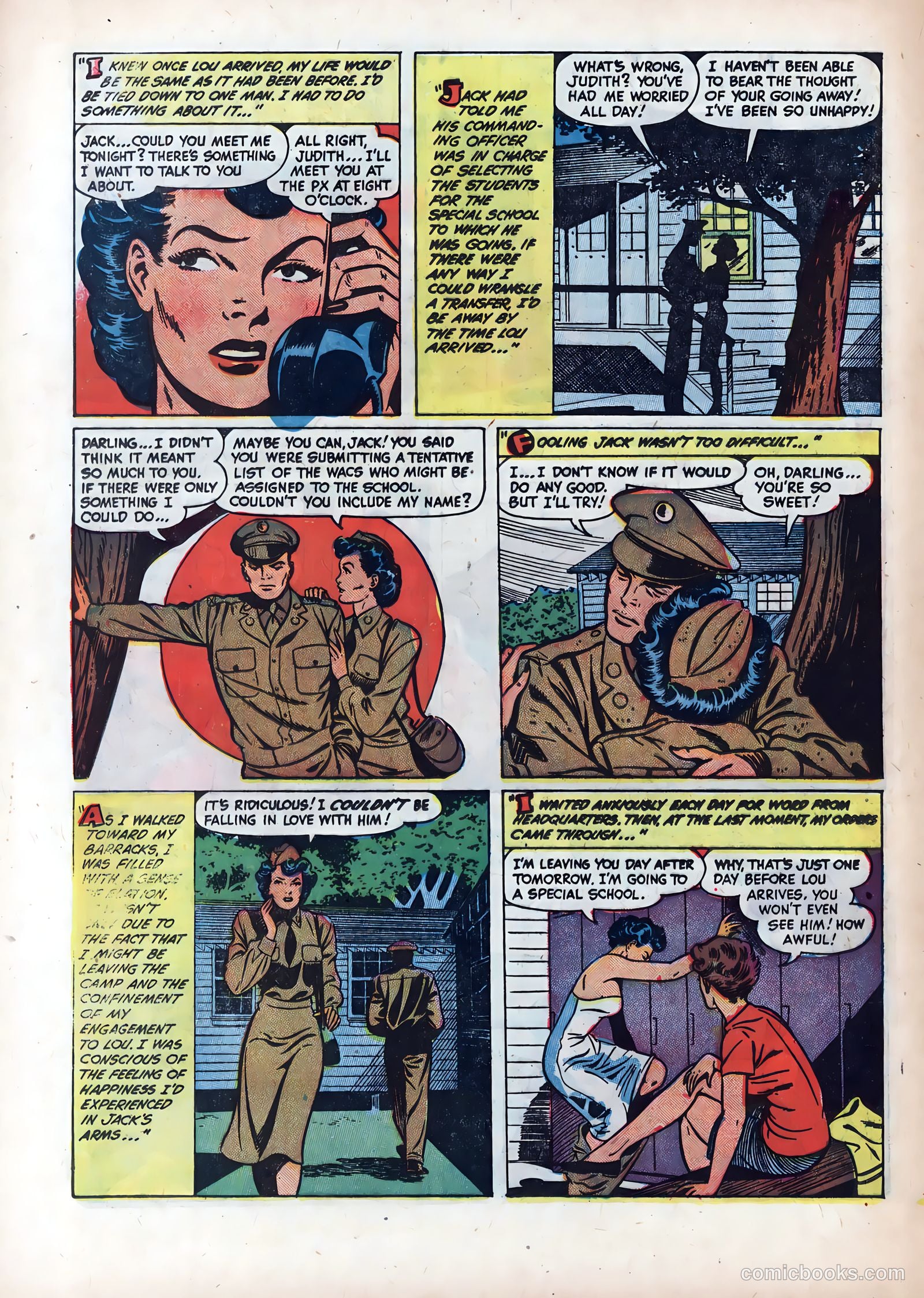 Wartime Romances #6 — page 24 of 36