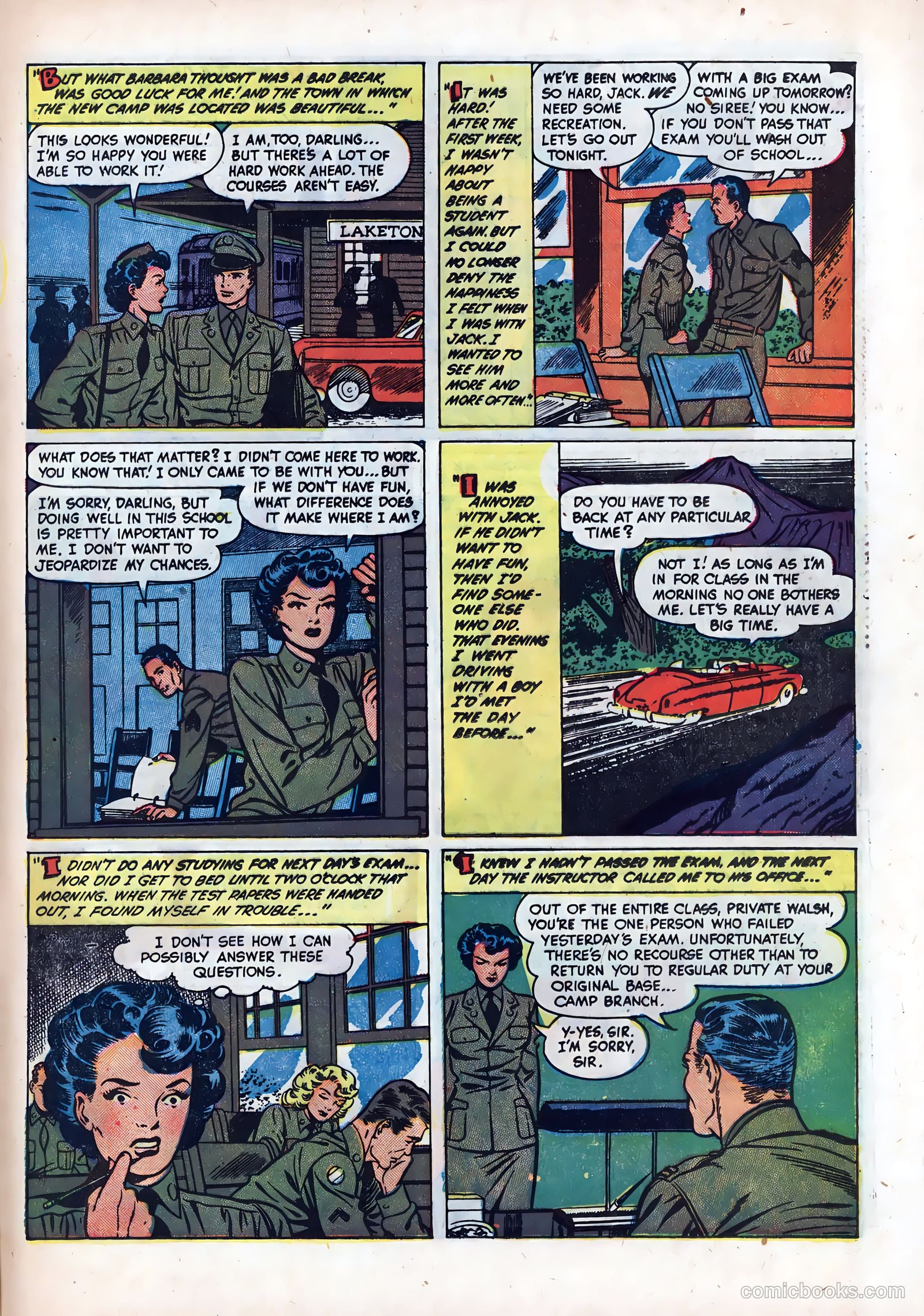 Wartime Romances #6 — page 25 of 36