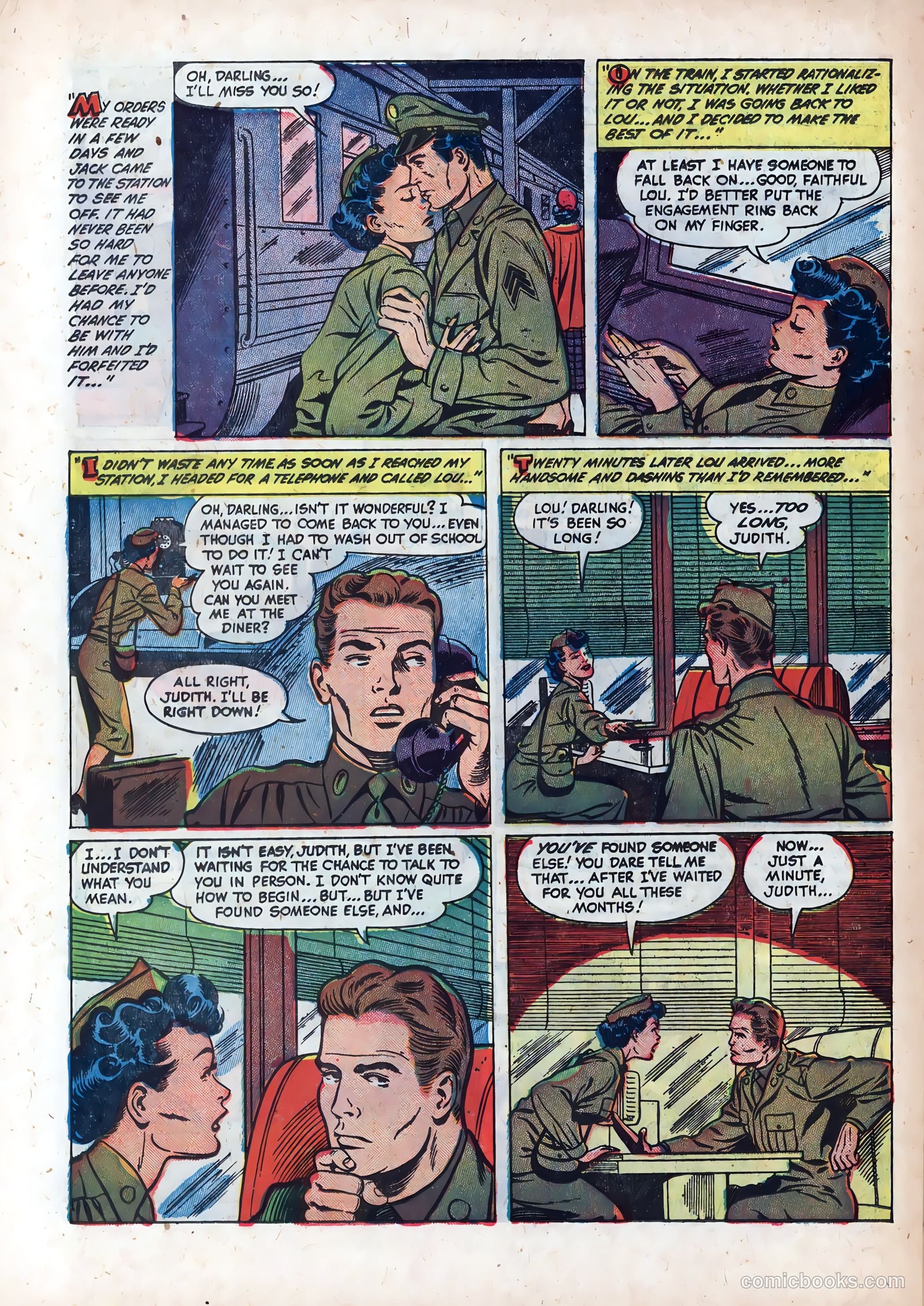 Wartime Romances #6 — page 26 of 36