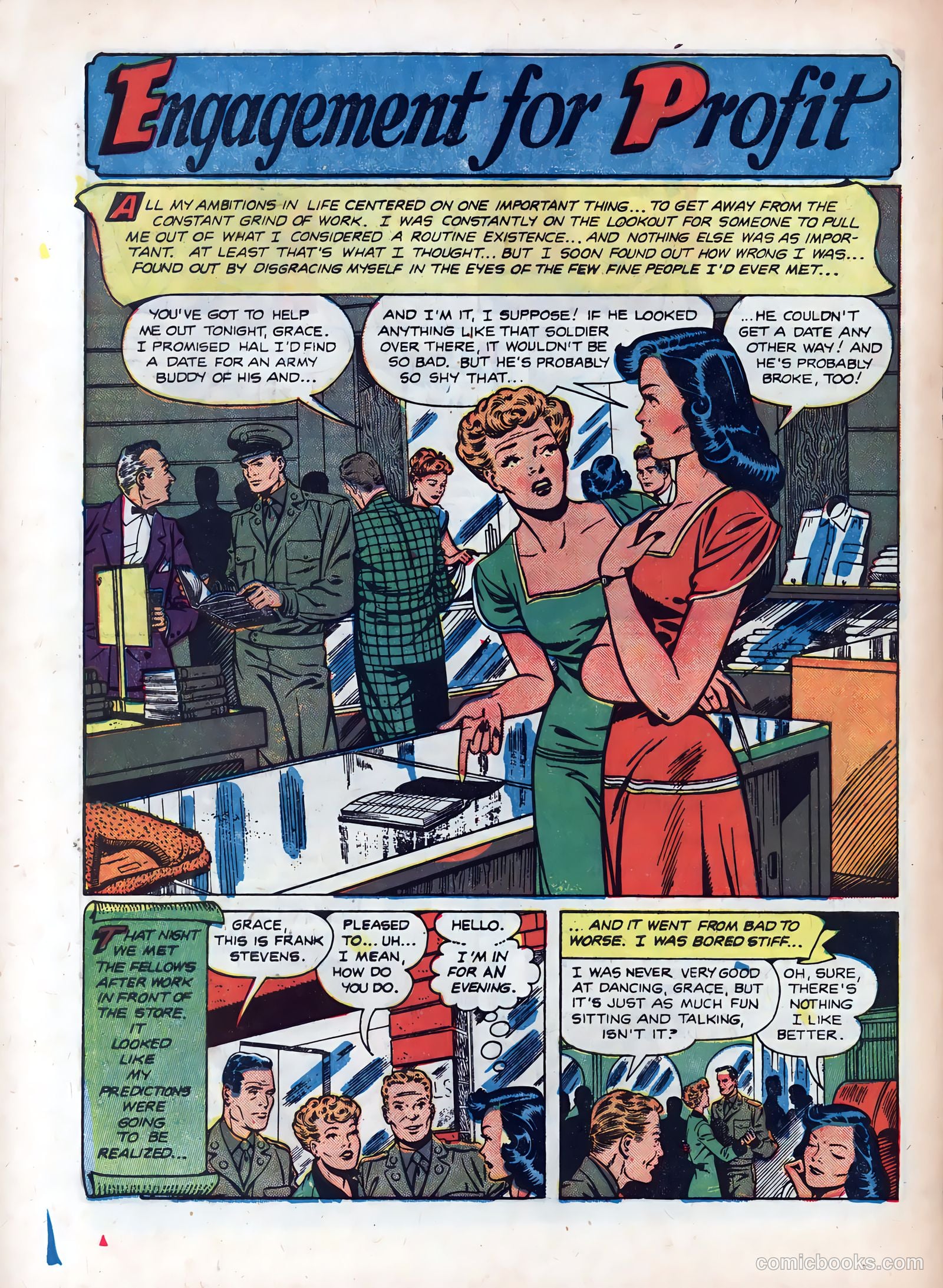 Wartime Romances #6 — page 28 of 36