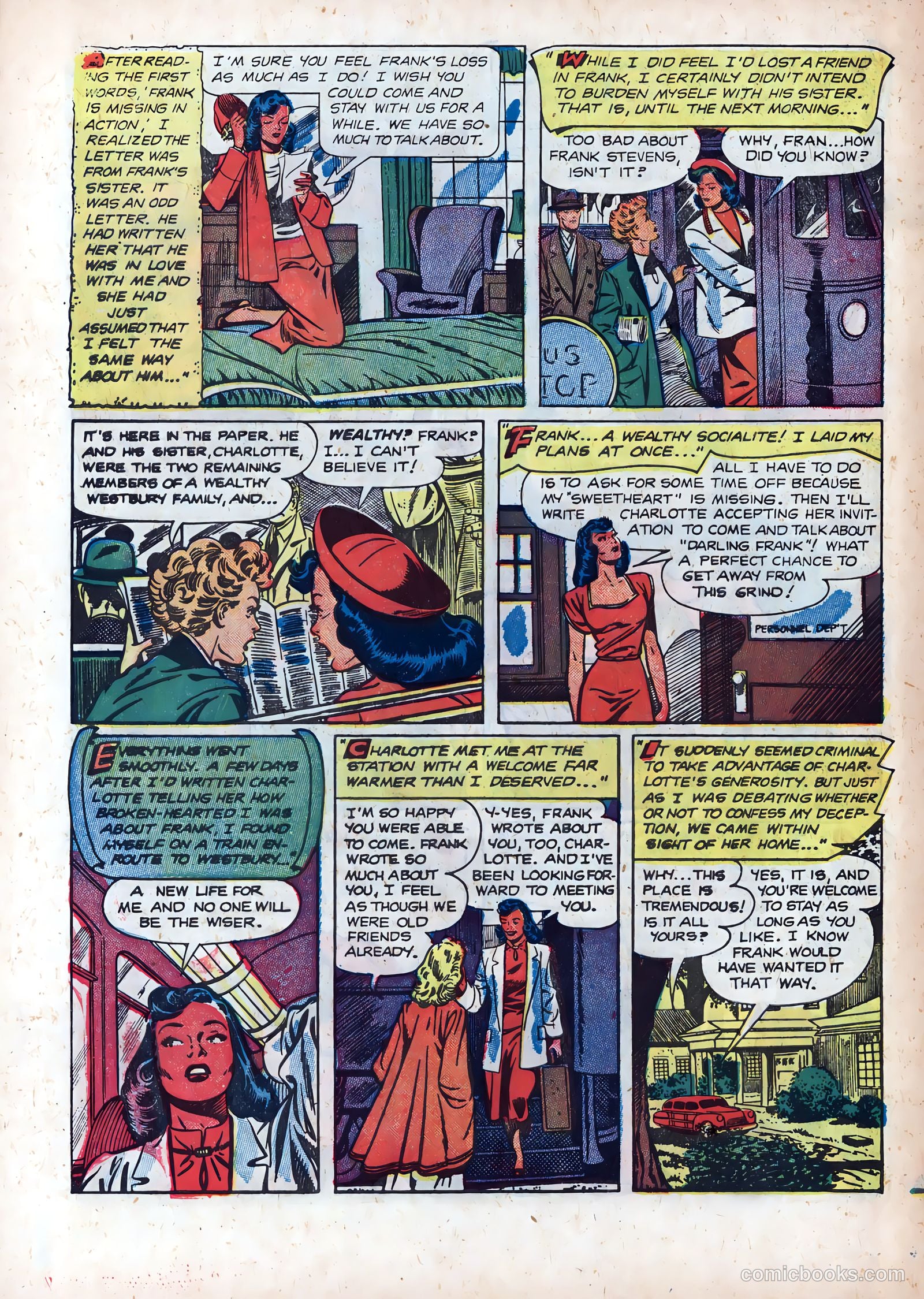 Wartime Romances #6 — page 30 of 36