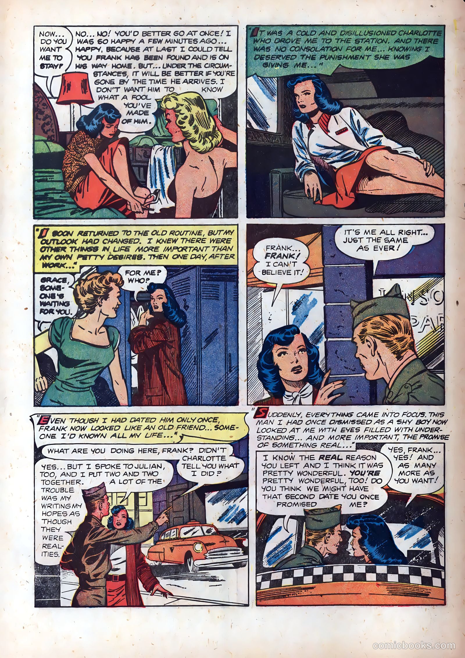 Wartime Romances #6 — page 34 of 36