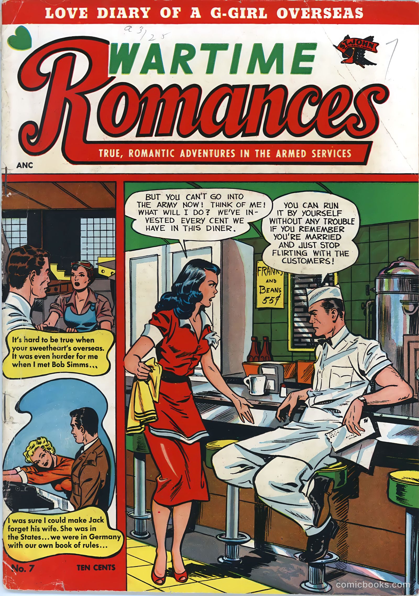 Wartime Romances #7 — page 1 of 36