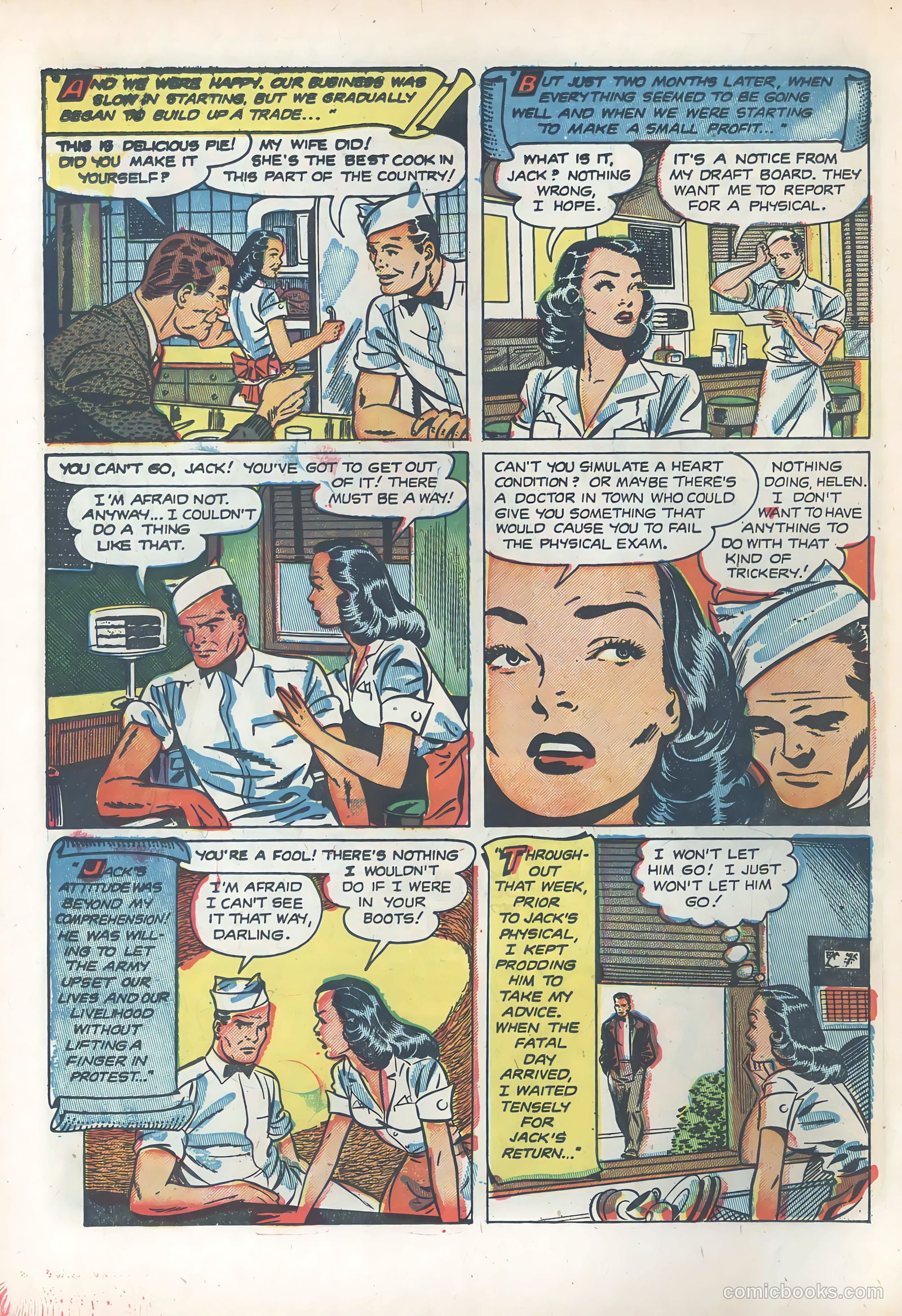 Wartime Romances #7 — page 14 of 36