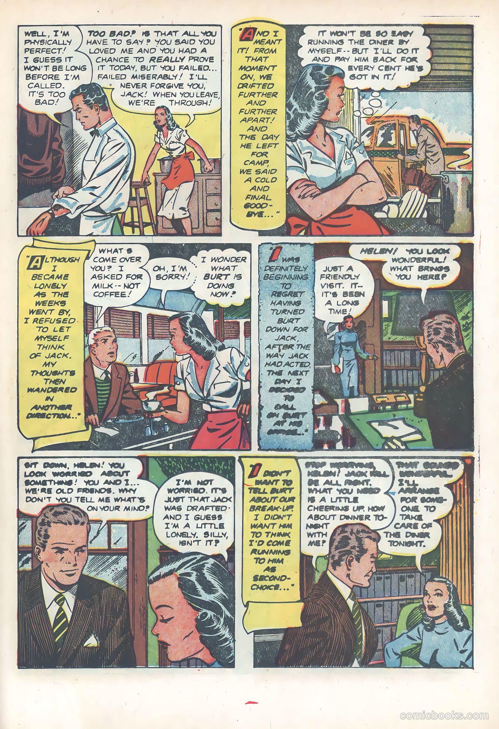 Wartime Romances #7 — page 15 of 36