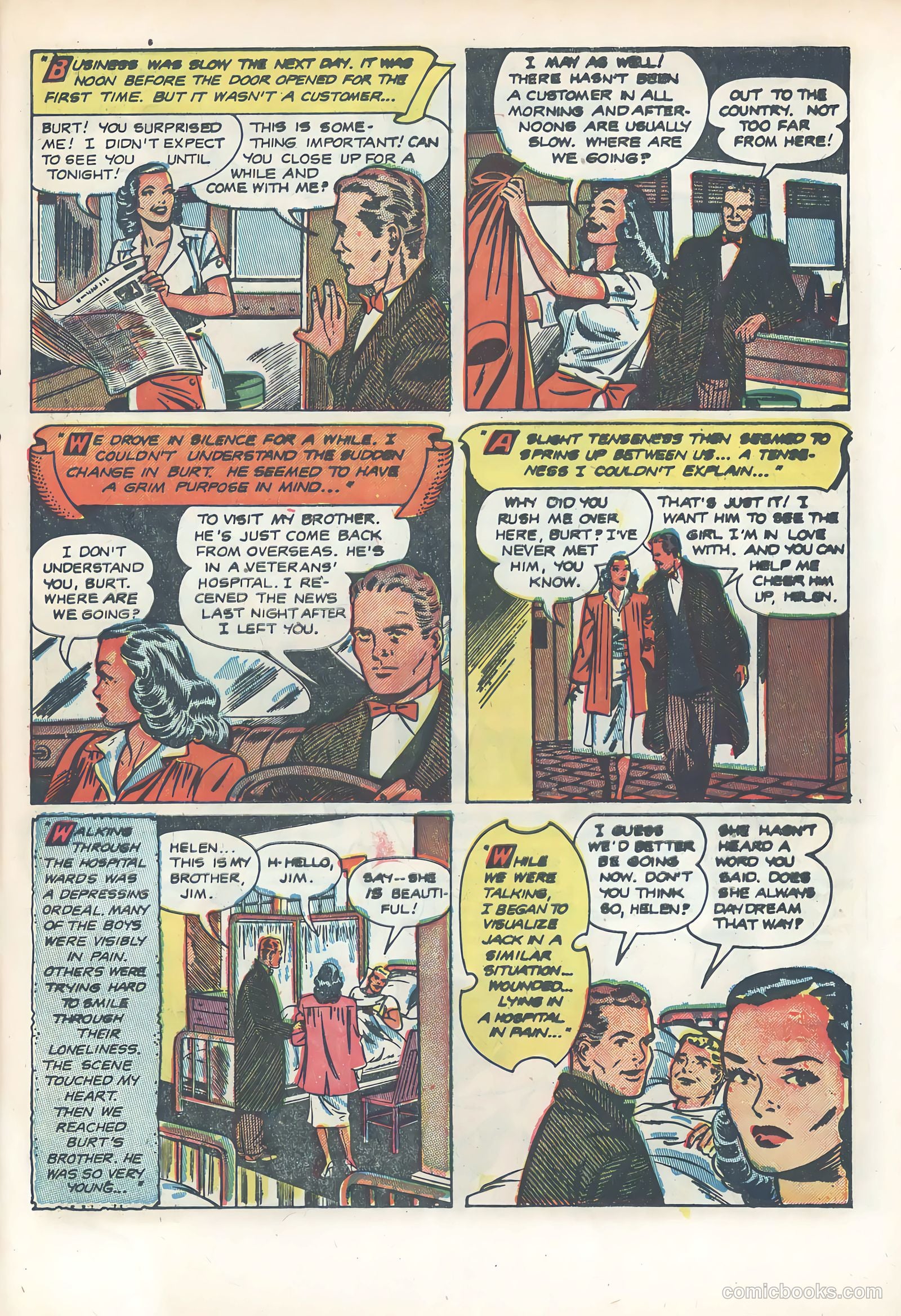Wartime Romances #7 — page 17 of 36