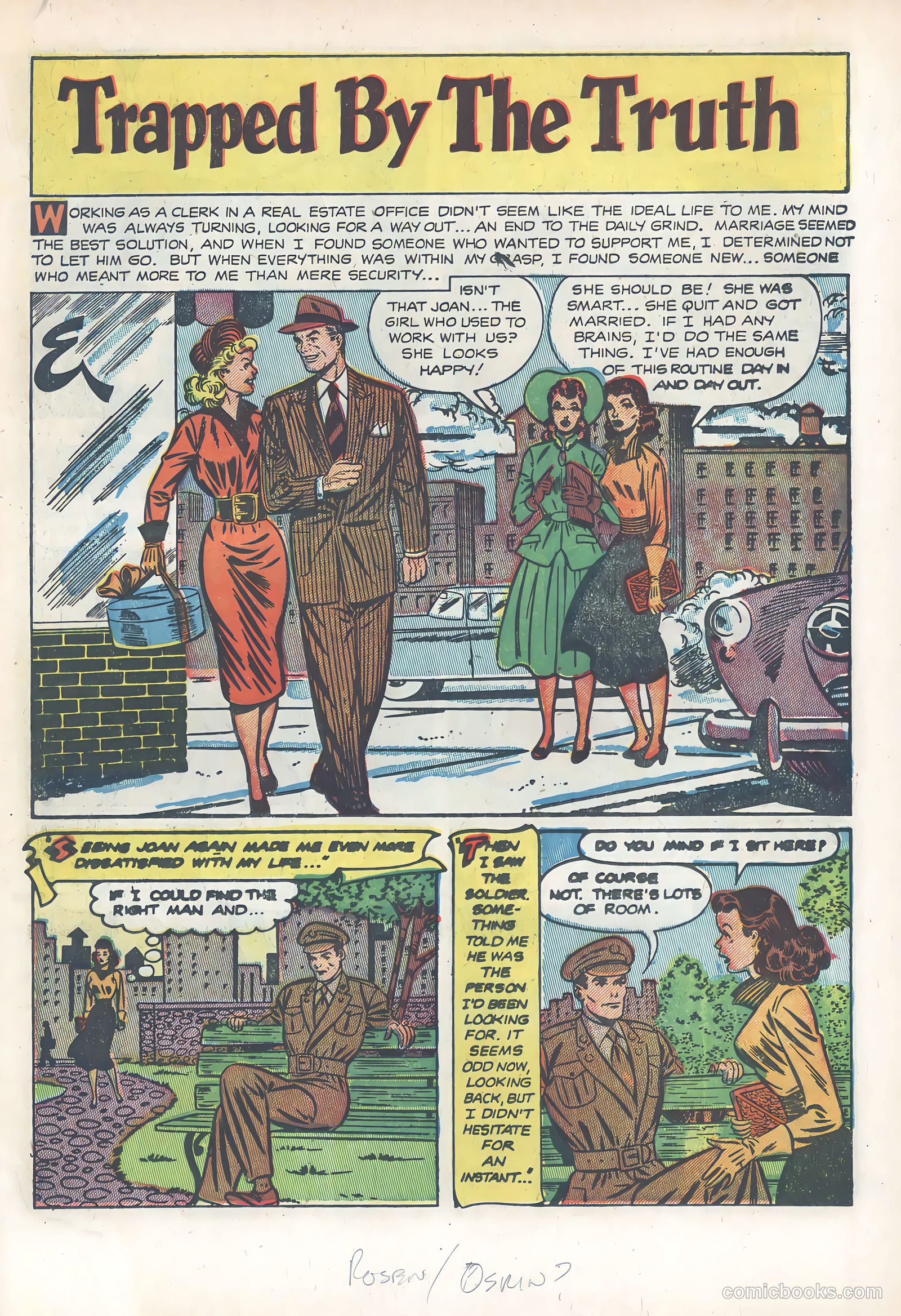 Wartime Romances #7 — page 19 of 36