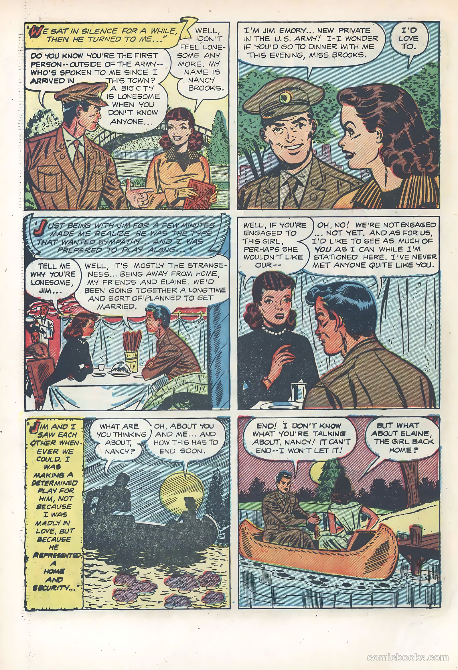 Wartime Romances #7 — page 20 of 36
