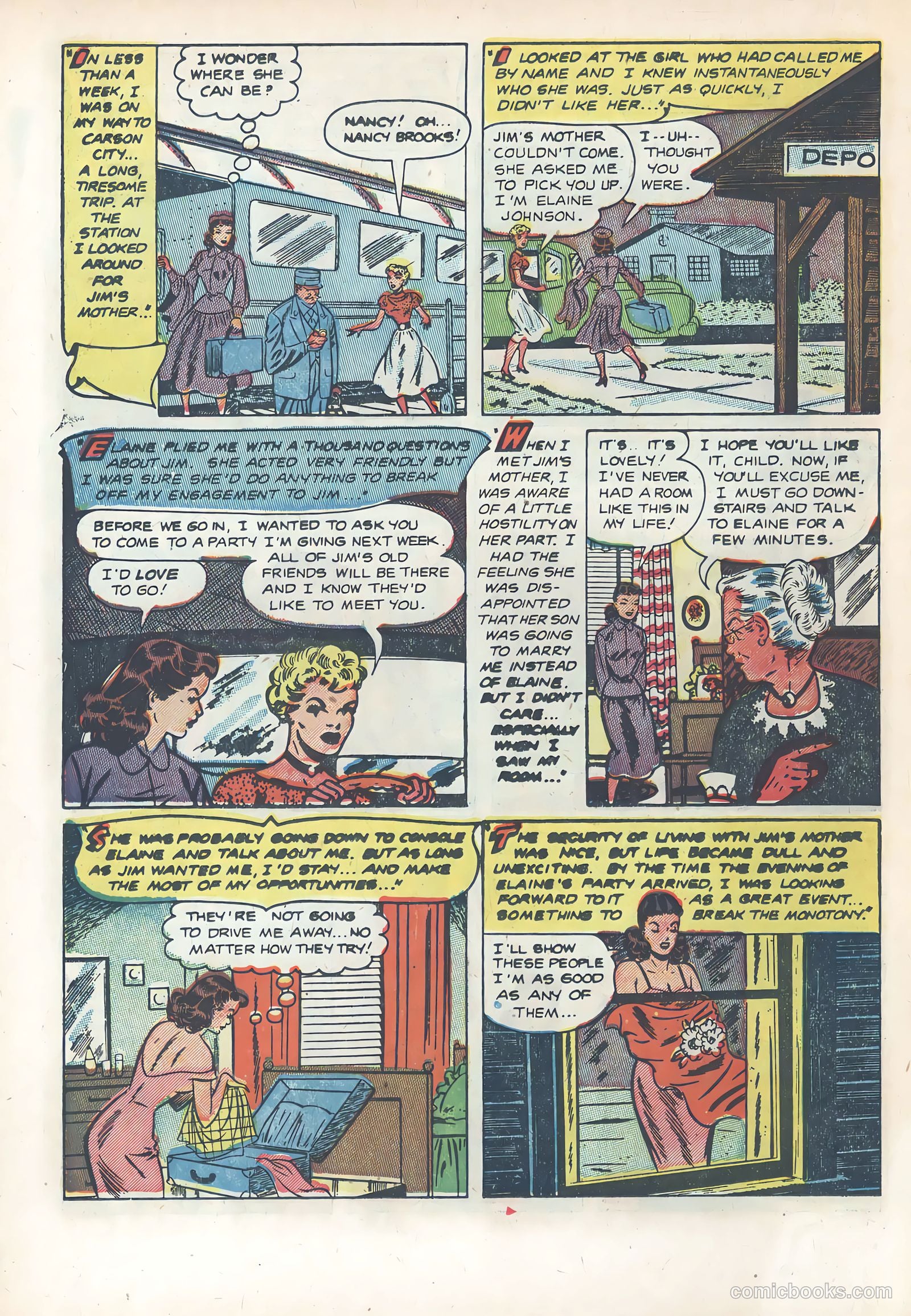 Wartime Romances #7 — page 22 of 36