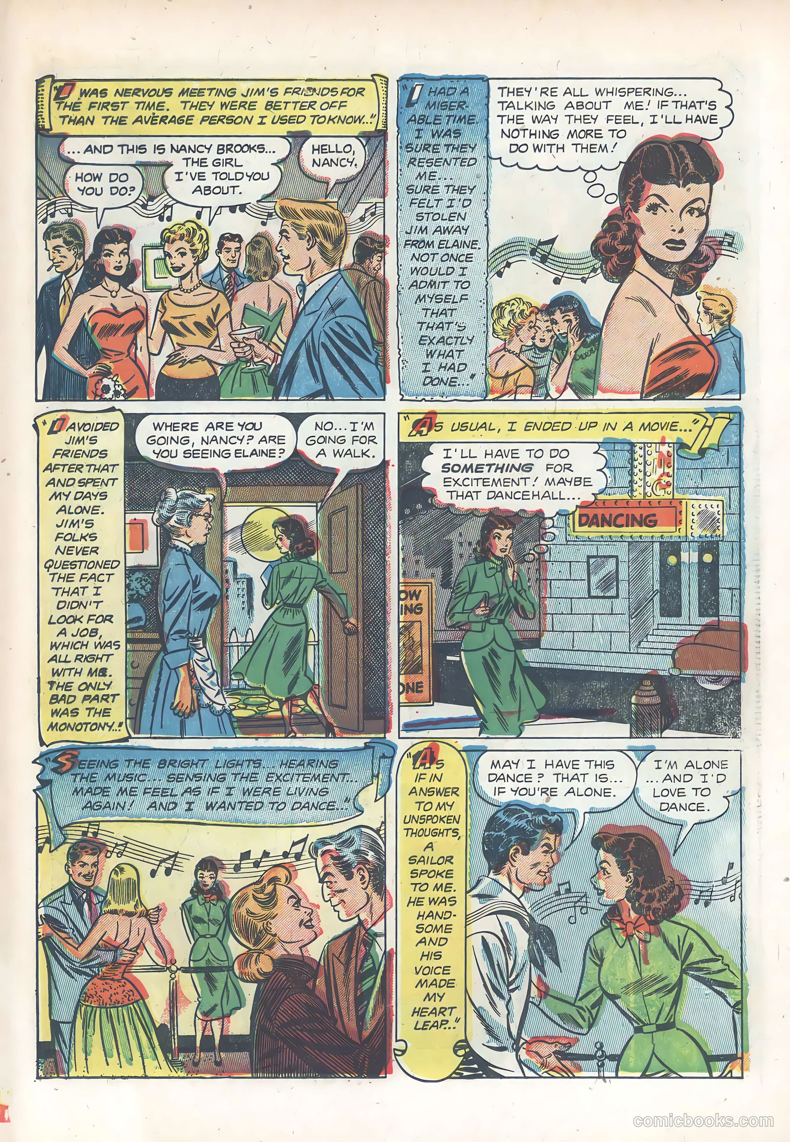 Wartime Romances #7 — page 23 of 36