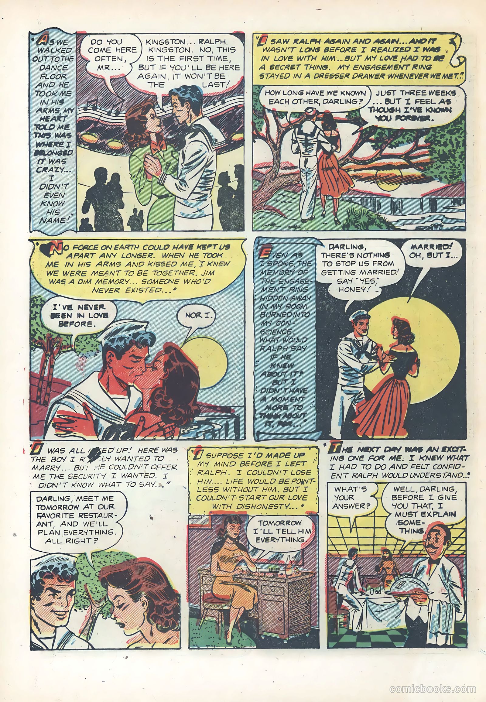 Wartime Romances #7 — page 24 of 36