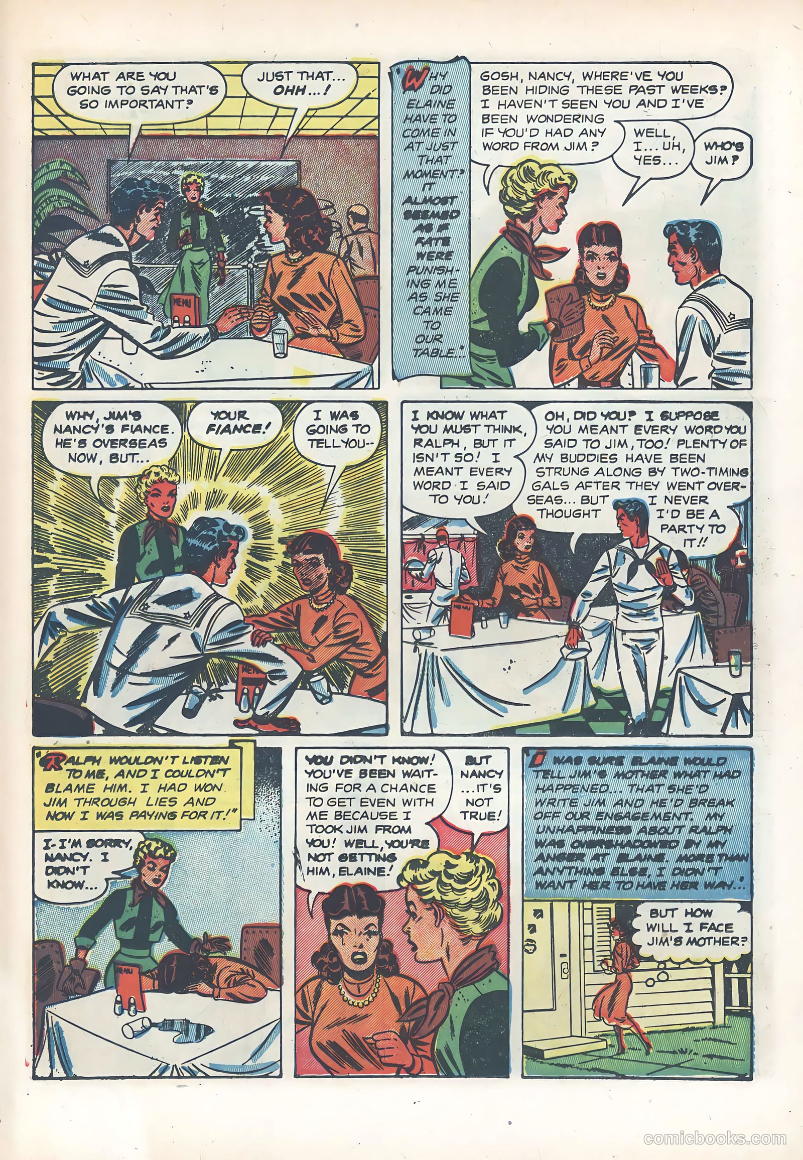Wartime Romances #7 — page 25 of 36