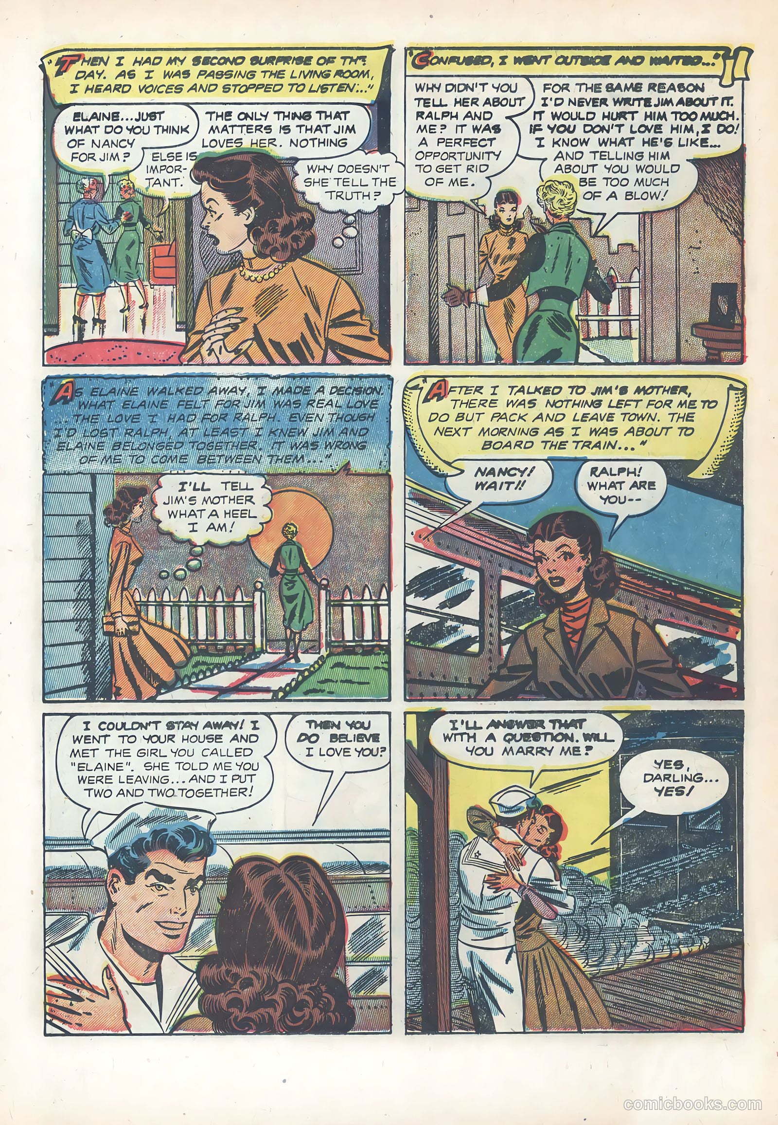 Wartime Romances #7 — page 26 of 36