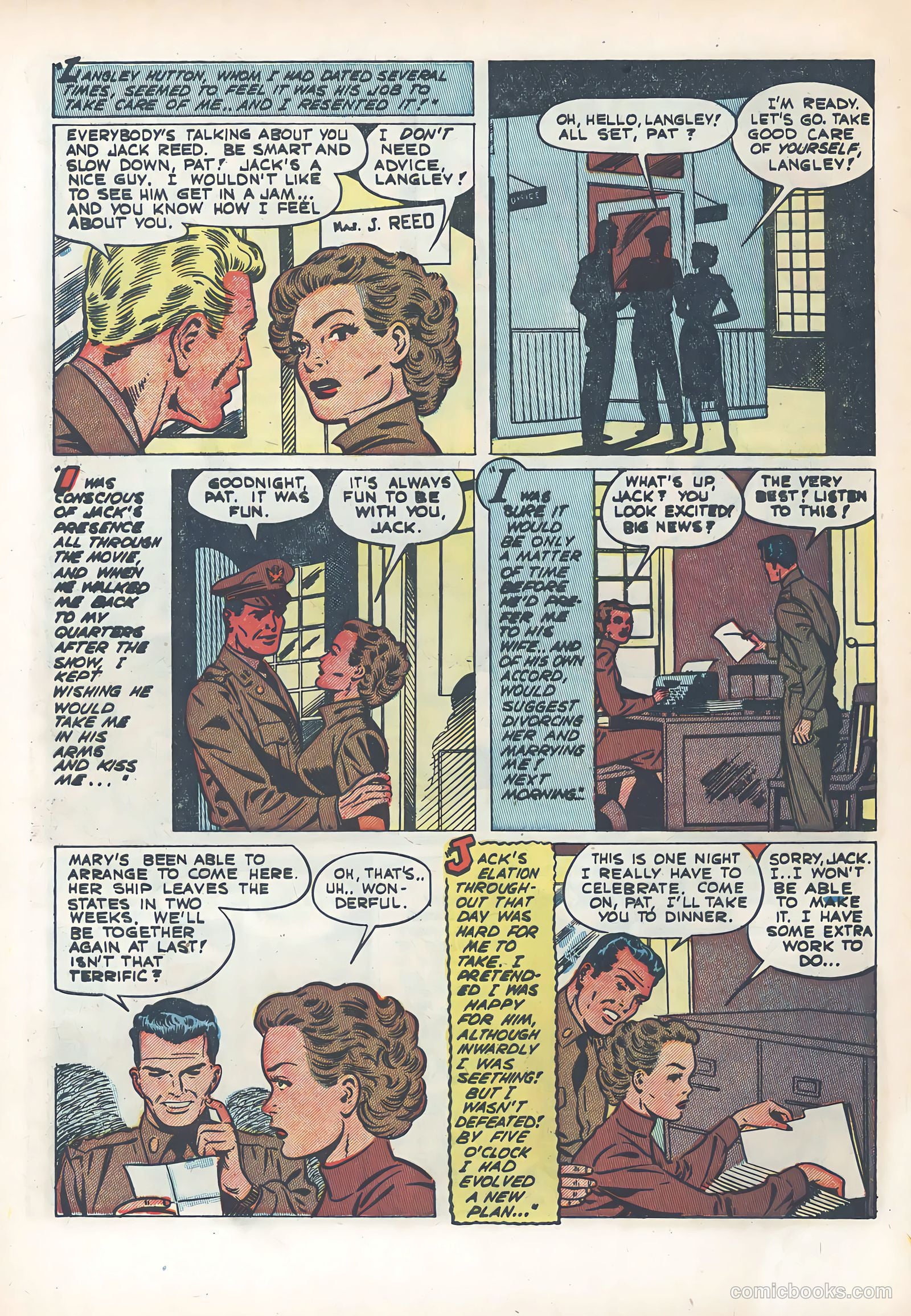 Wartime Romances #7 — page 28 of 36