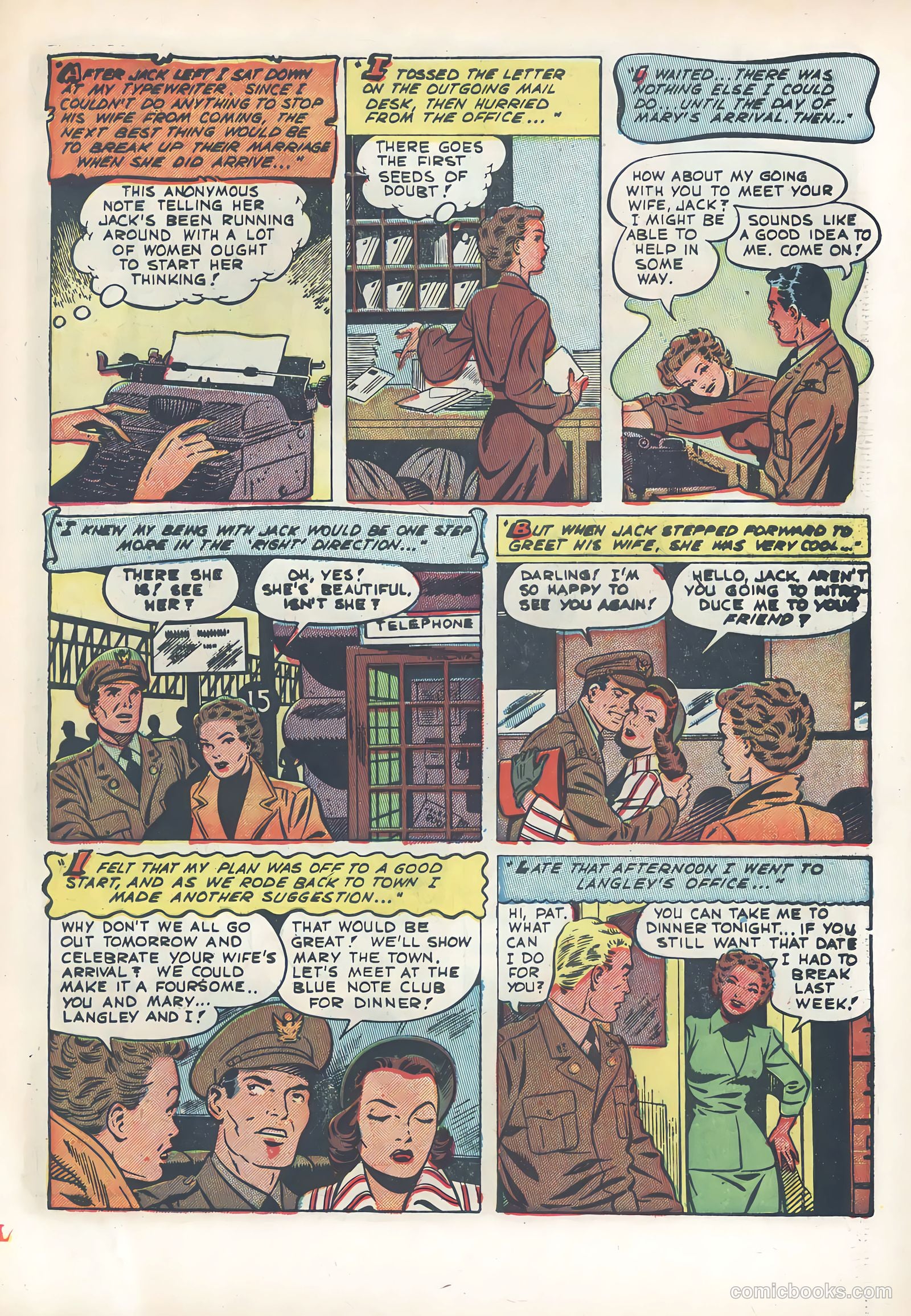 Wartime Romances #7 — page 29 of 36