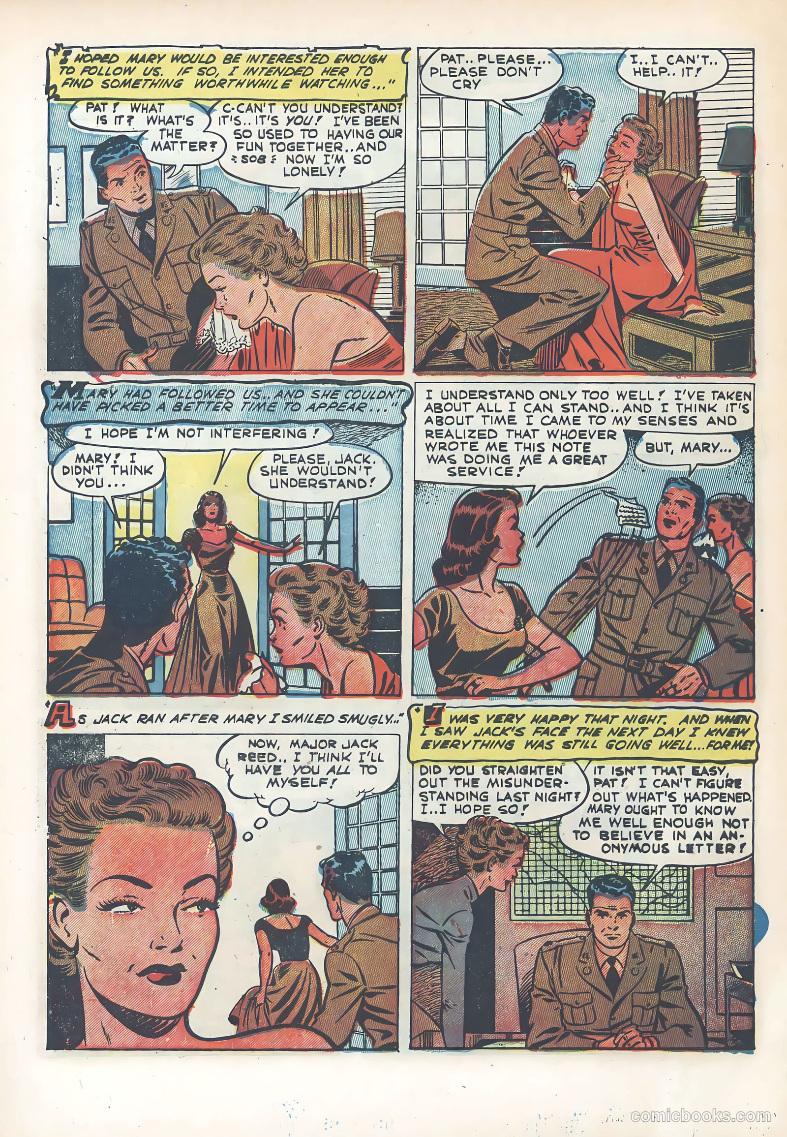 Wartime Romances #7 — page 32 of 36