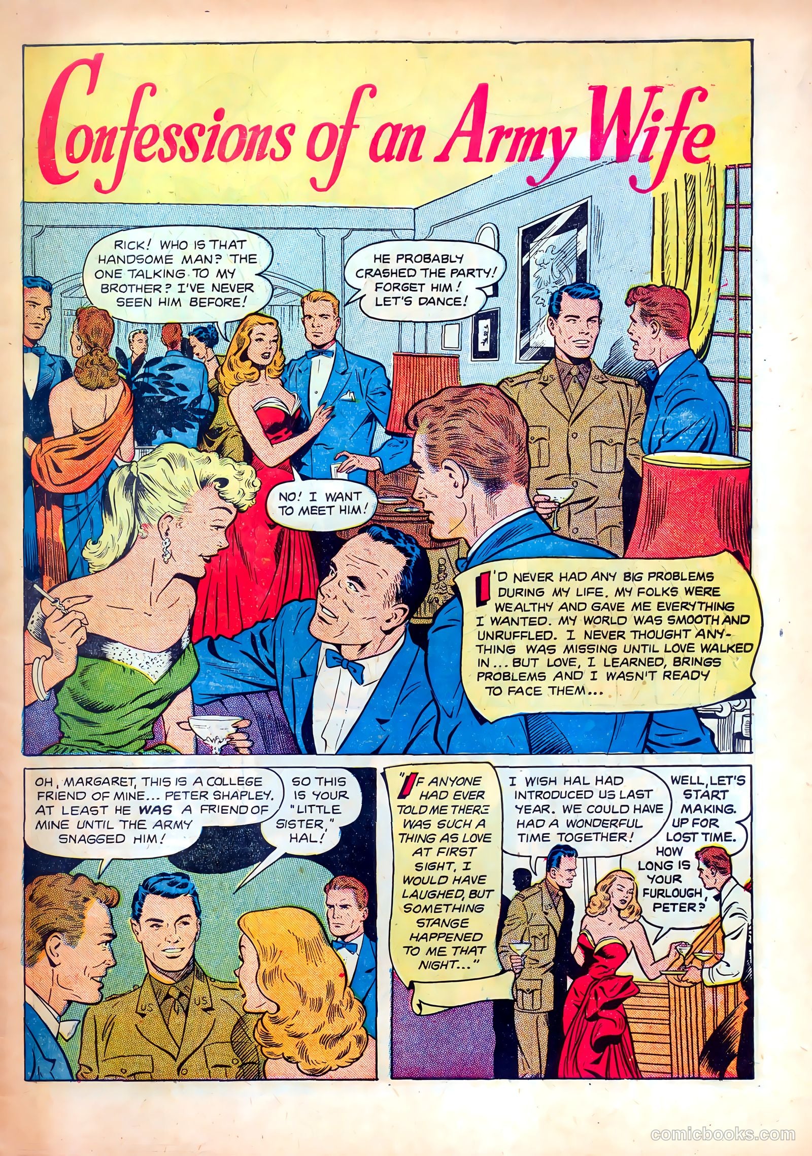 Wartime Romances #8 — page 3 of 36