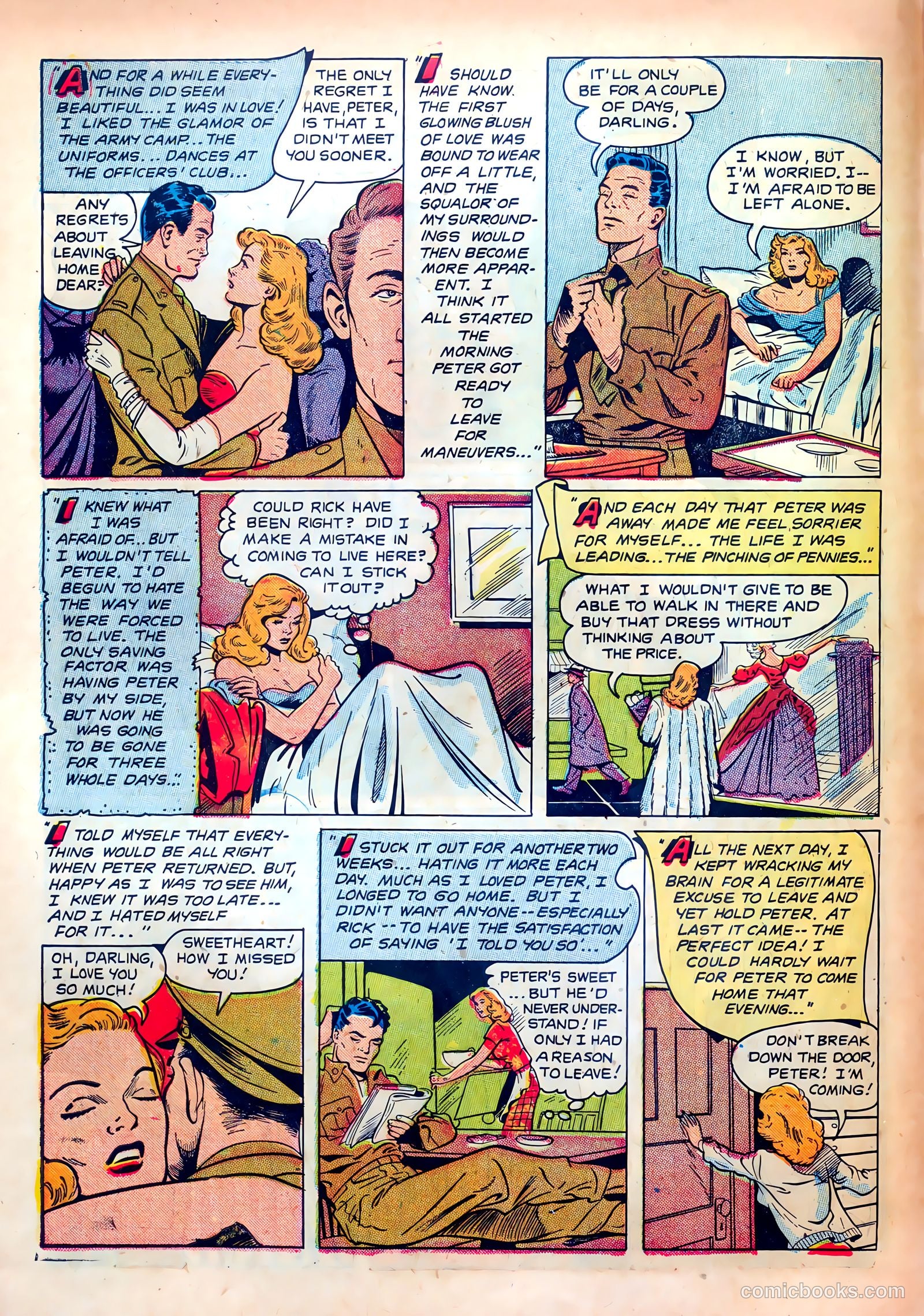 Wartime Romances #8 — page 6 of 36
