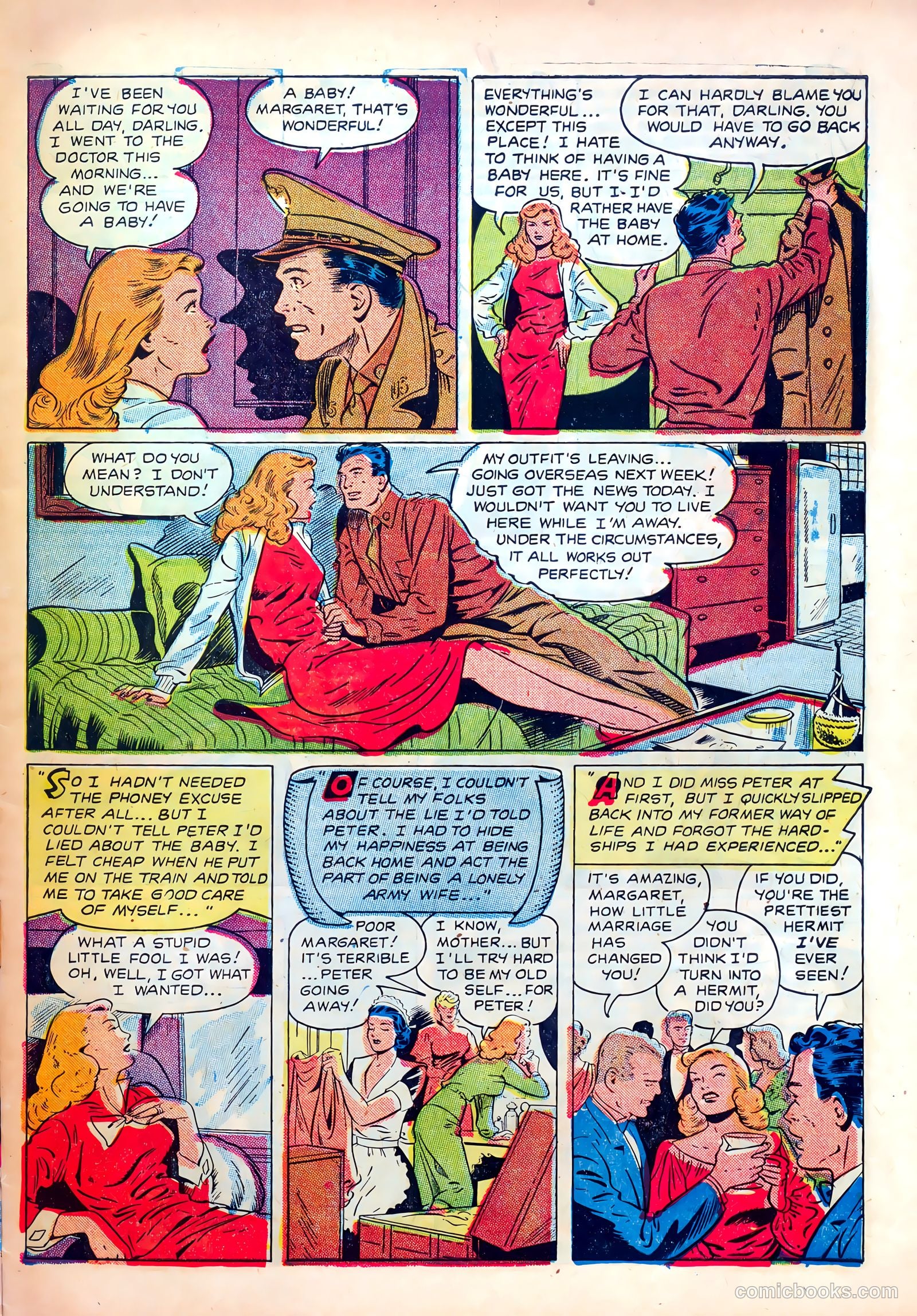 Wartime Romances #8 — page 7 of 36