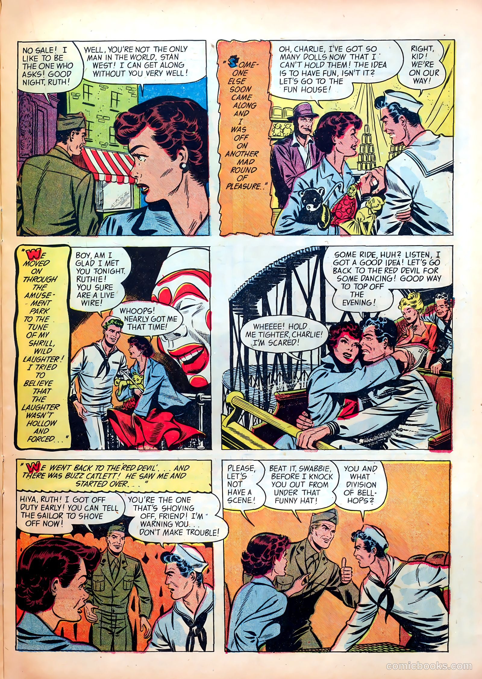 Wartime Romances #8 — page 17 of 36