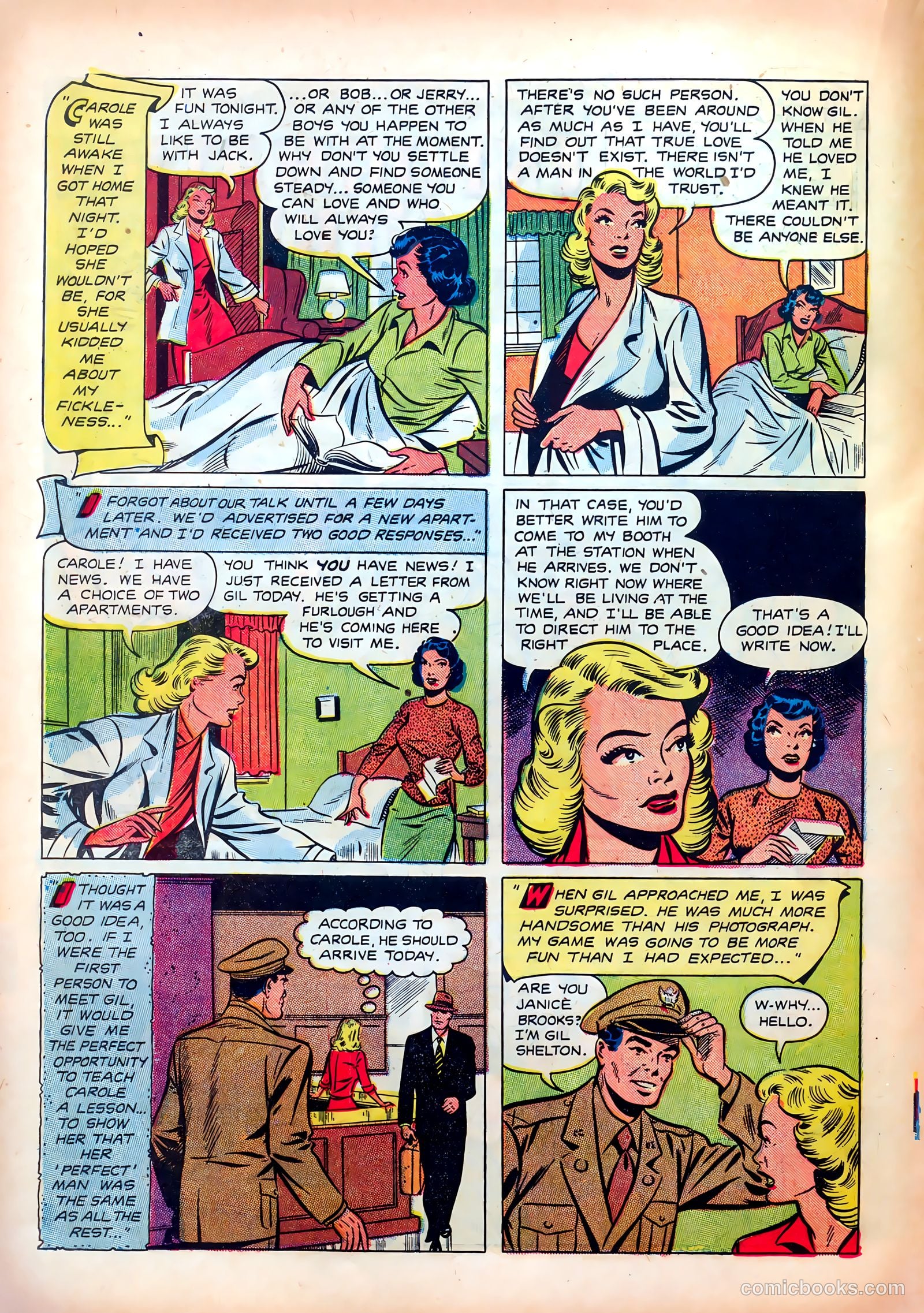 Wartime Romances #8 — page 20 of 36