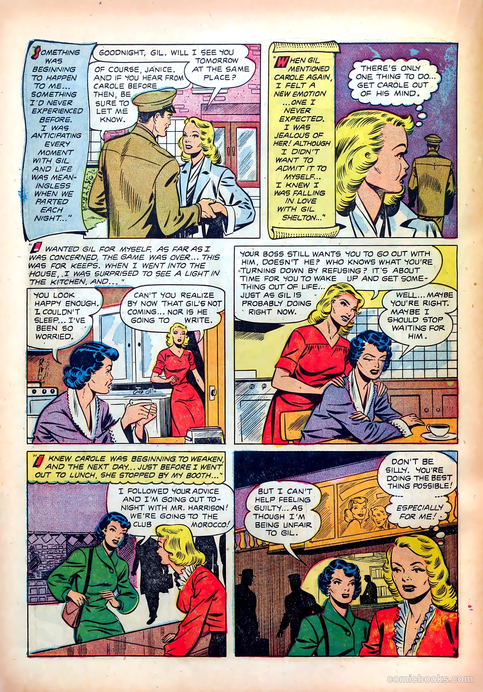 Wartime Romances #8 — page 22 of 36