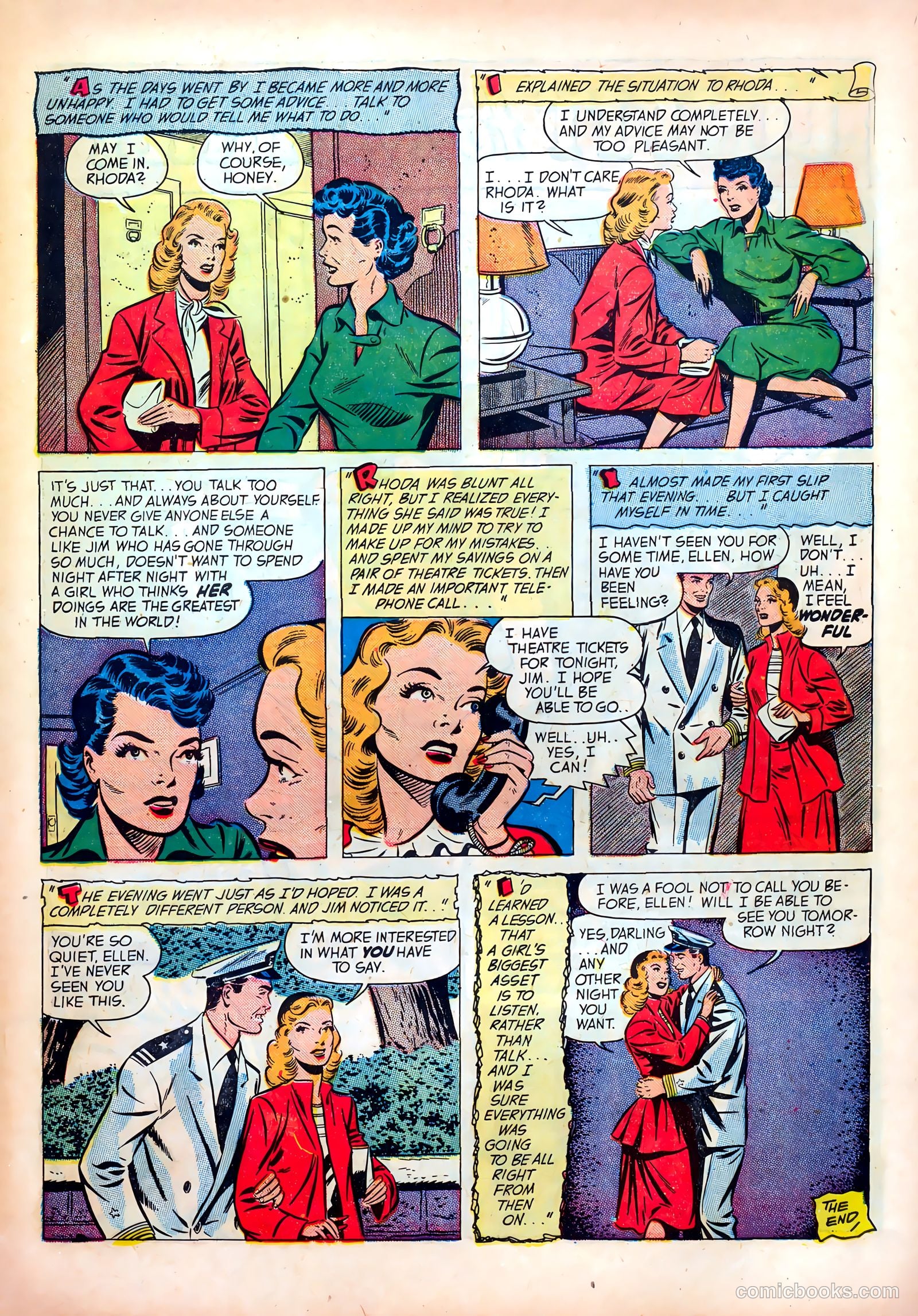 Wartime Romances #8 — page 27 of 36