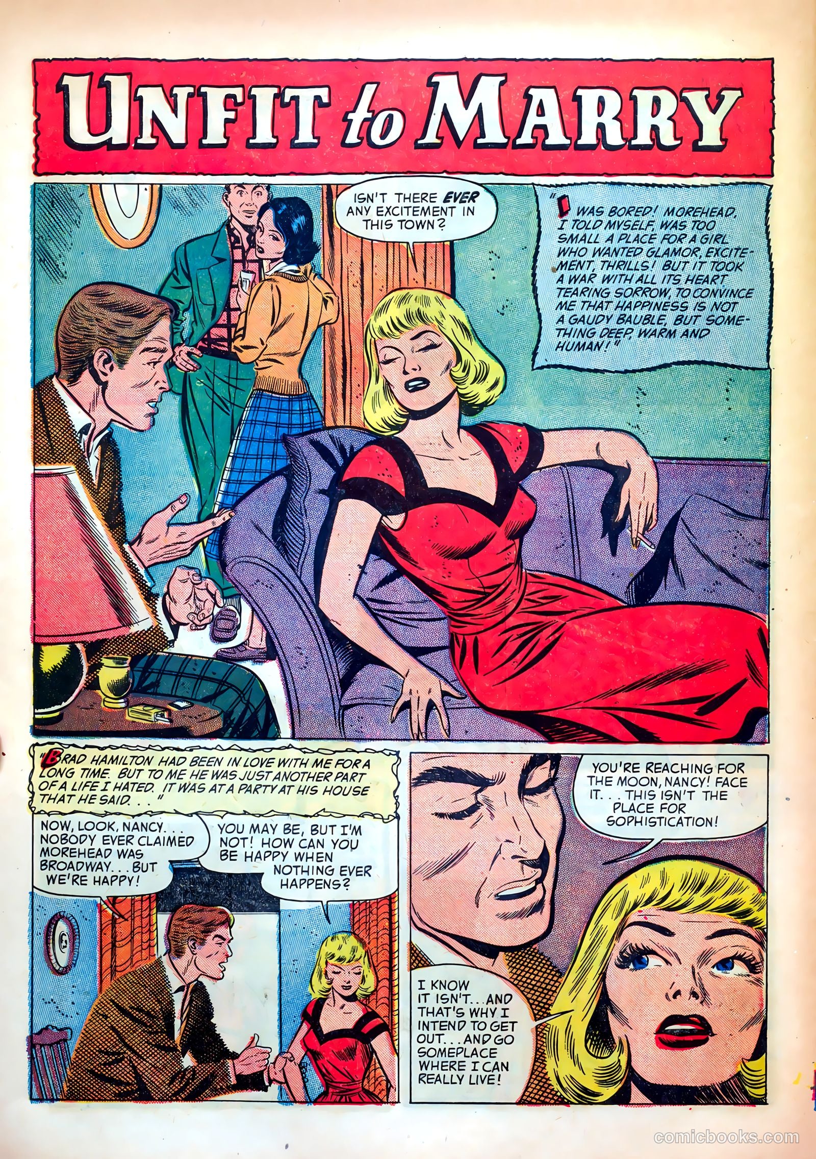 Wartime Romances #8 — page 28 of 36